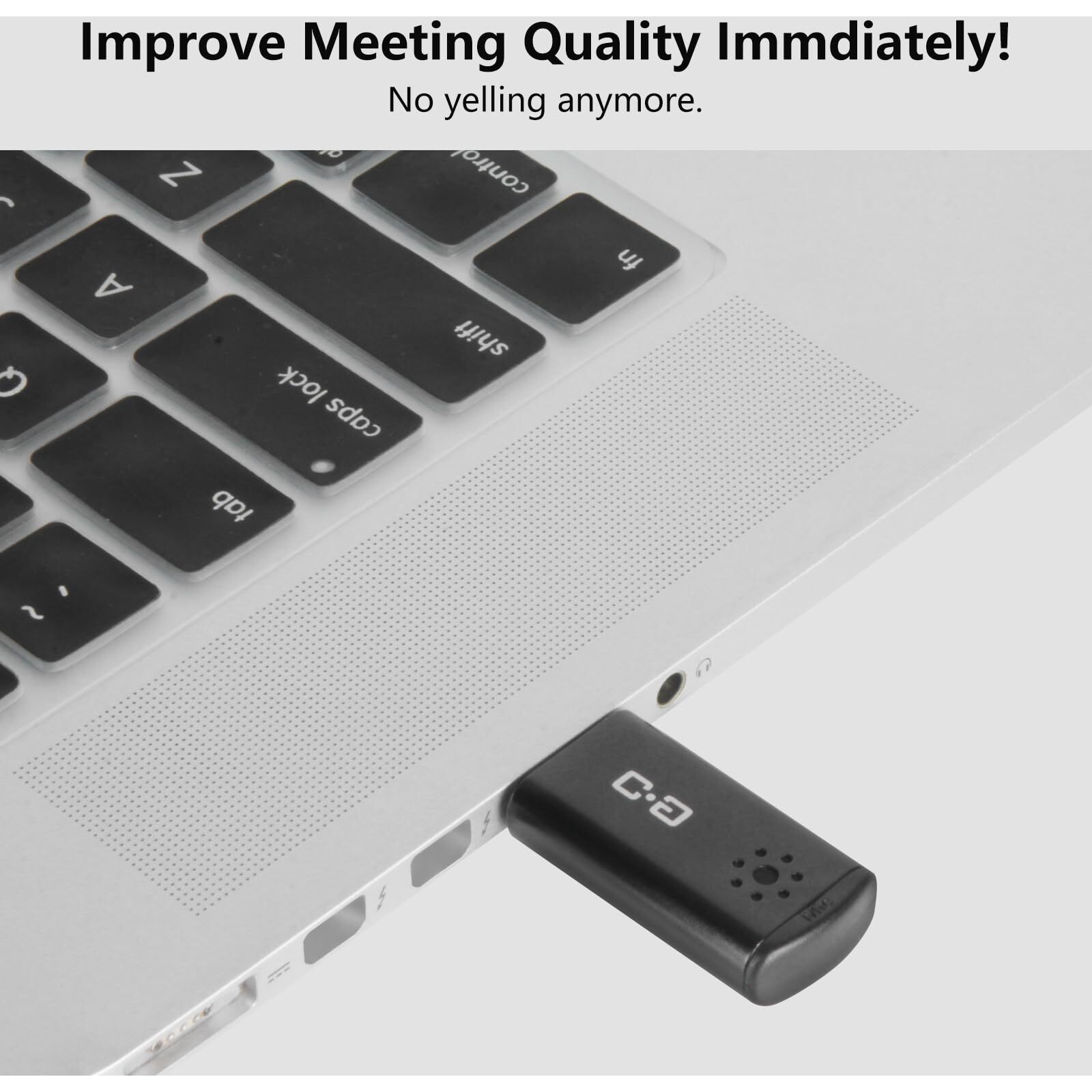 Dungzduz Usb Microphone For Laptop And Desktop Computer, High Sensitivity For Clear Call, Plug-And-Play, High Gain, Cordless Mini-Sized Portable, Ideal For Work & Study