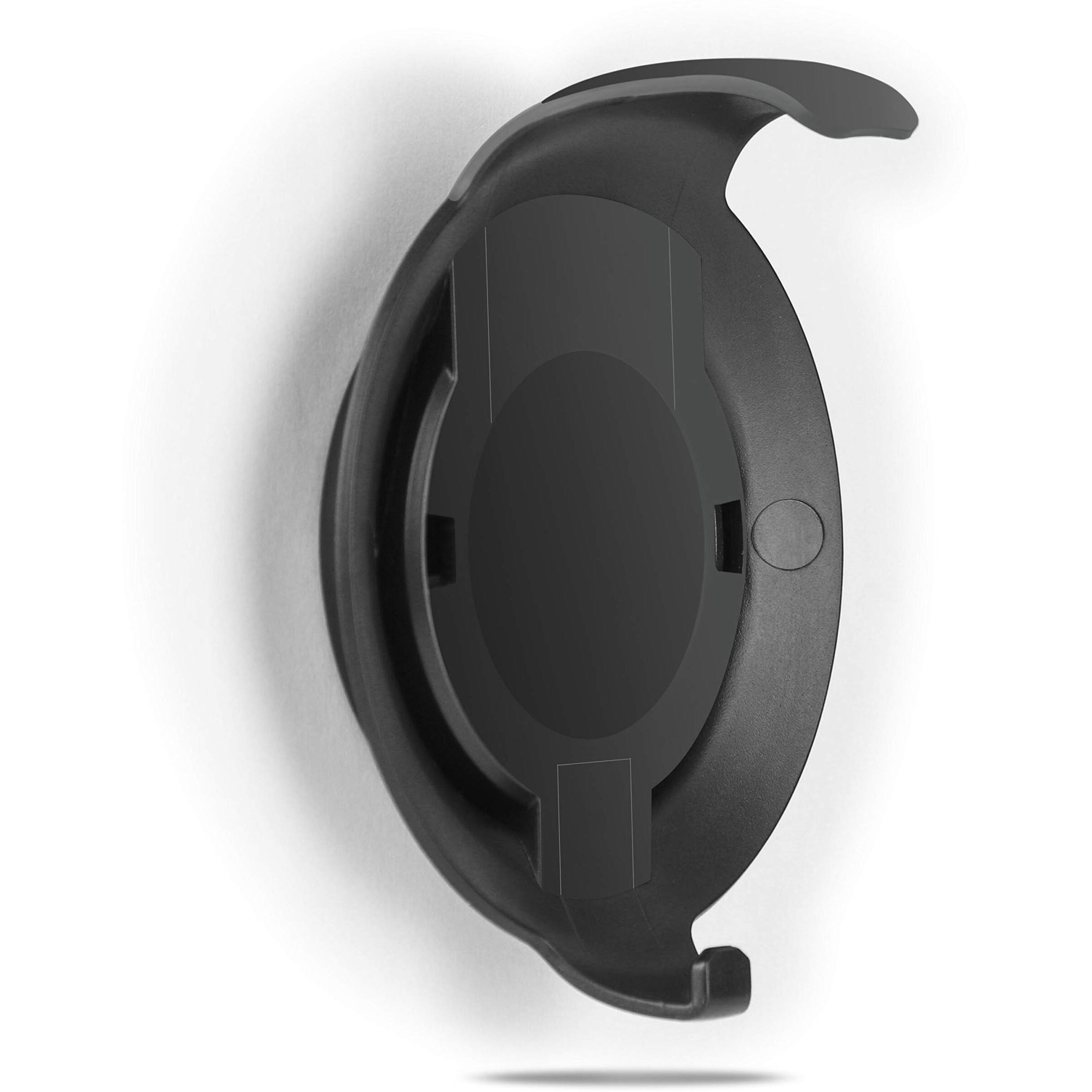 Wall Mount Holder For 3Rd Generation, Space-Saving Accessories Built-In Cable Management For Dot(3Rd Gen) Smart Speakers, With Sticking Tape And Drill Nail(Black, 1Pack)