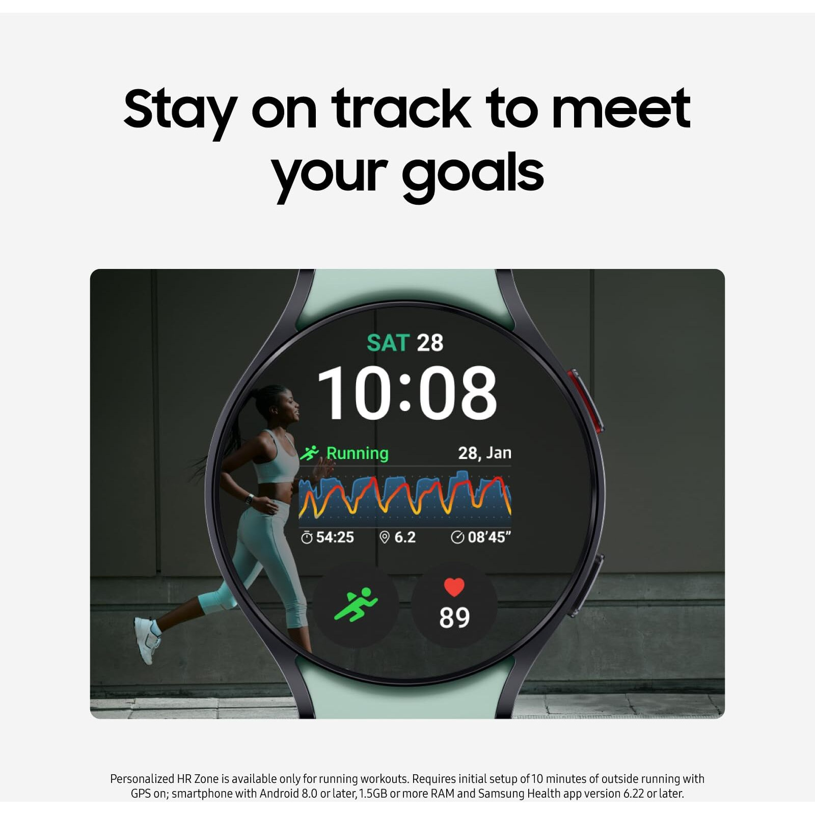 Samsung Galaxy Watch 6 40Mm Lte Smartwatch, Fitness Tracker, Advanced Sleep Coaching, Bia Sensor For Health Wellness Insights, Us Version, Gold (Renew (Renewed)