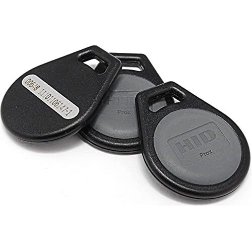 Hid Corporation 1346 Proxkey Iii Key Fob Proximity Access Card Keyfob, 1-1/4" Length X 1-1/2" Height X 15/64" Thick (25)