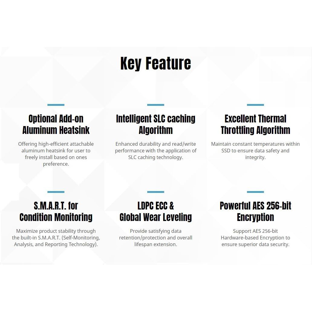 Klevv Cras C910 1Tb M.2 Nvme Pcie Gen4X4 Internal Ssd Heatsink Included, Up To 5000Mb/S (K01Tbm2Sp0-C91)