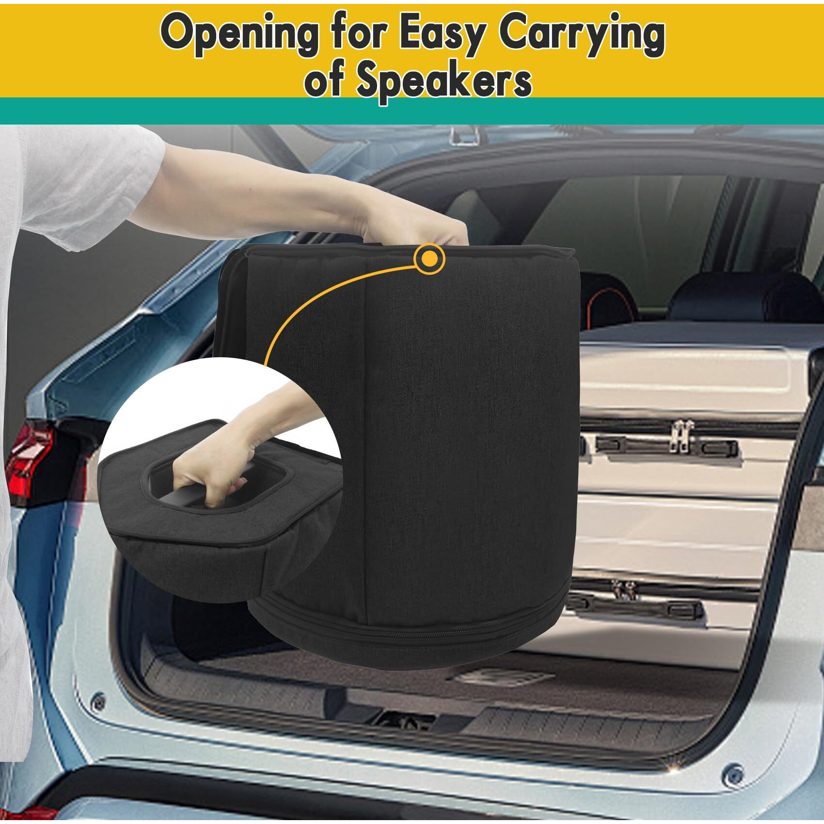 For Bose S1 Pro Bluetooth Speakers Cover, Case For Bose Speaker With Handle Flap, Speaker Cover Protects Speakers When Travelling,Party And At Parties, Waterproof And Dustproof