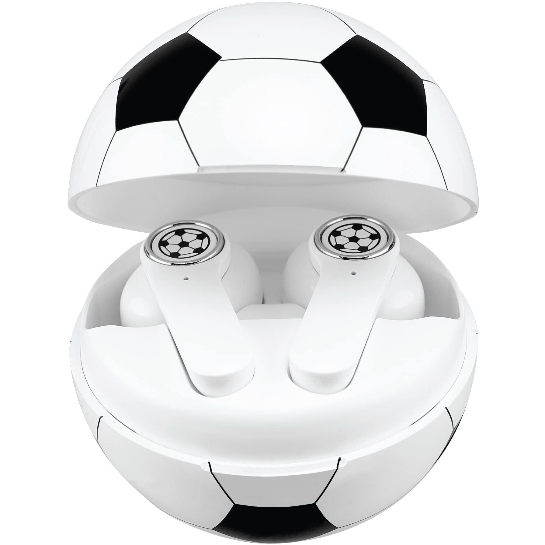 Coolbuds Soccer Wireless Bluetooth Earbuds | Rechargeable Bluetooth Headphones W. Call Control & Voice Assistant | True Wireless Earbuds, Noise Isolation Wireless Headphones W. 36 Hrs Of Playtime