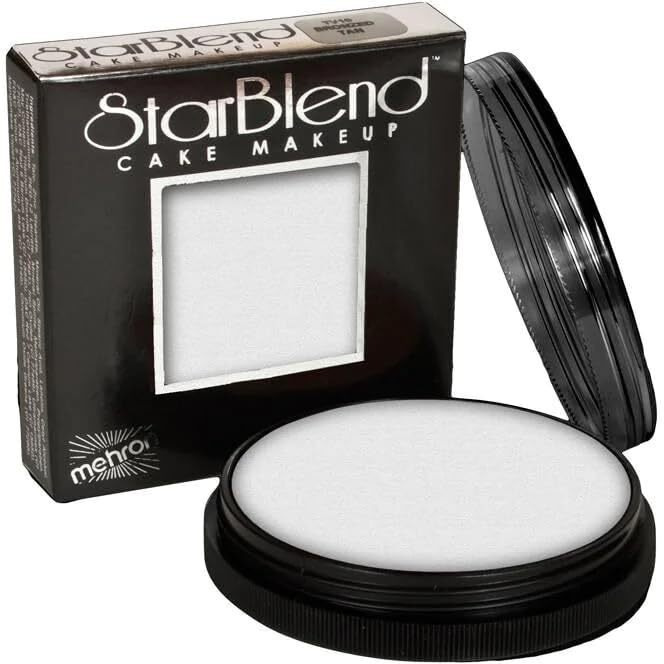 Mehron Makeup Starblend Cake (2 Oz) (White)