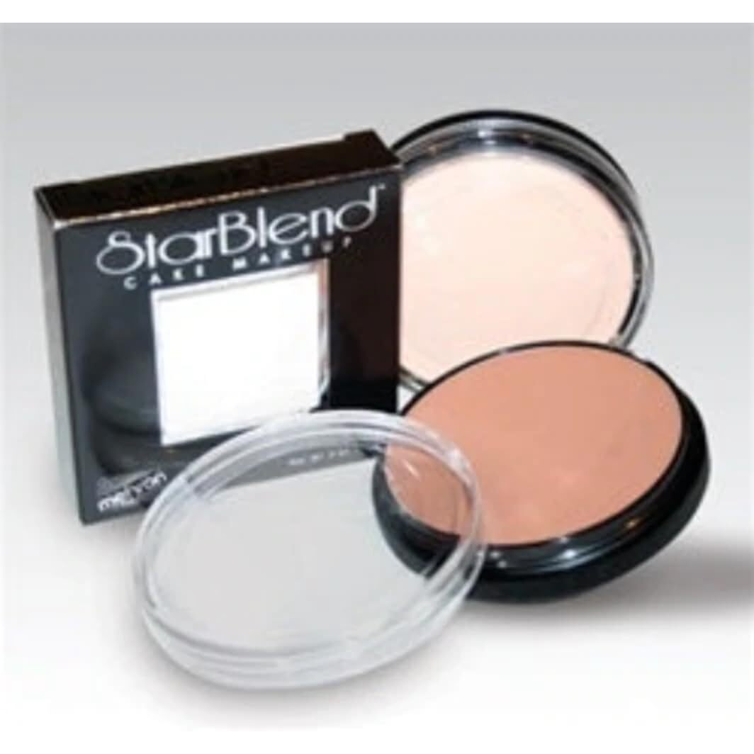 Mehron Makeup Starblend Cake (2 Oz) (White)