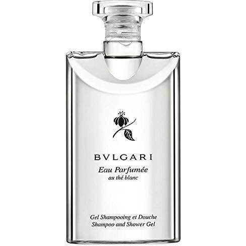 Bvlgari Au The Blanc (White Tea) Shampoo And Shower Gel Travel Size, 2.5 Ounce Bottles - Set Of 3