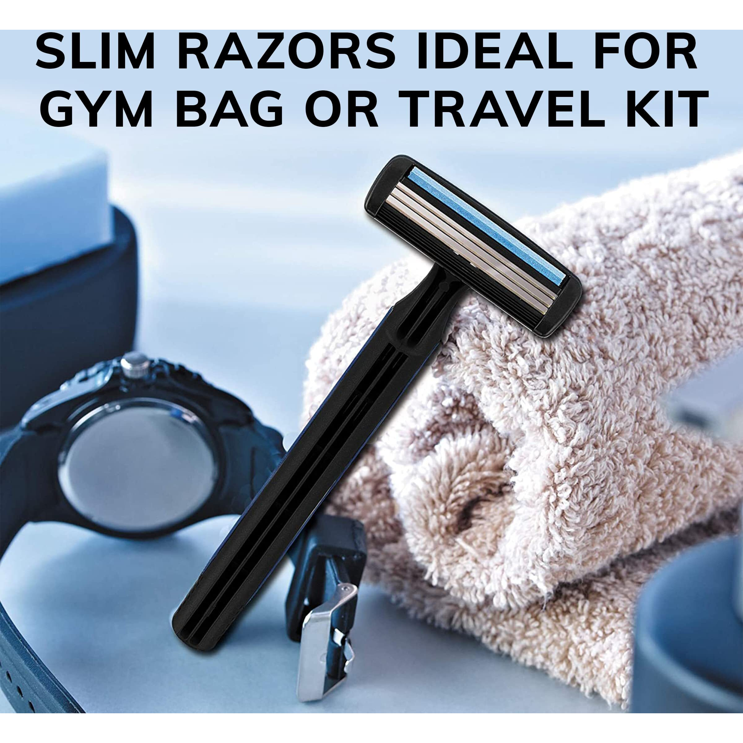 Bic Comfort 3 Disposable Razors, Long-Lasting 3-Blade Razors For Men, Perfect Razors Designed For Smooth And Comfortable Shave, 24-Count