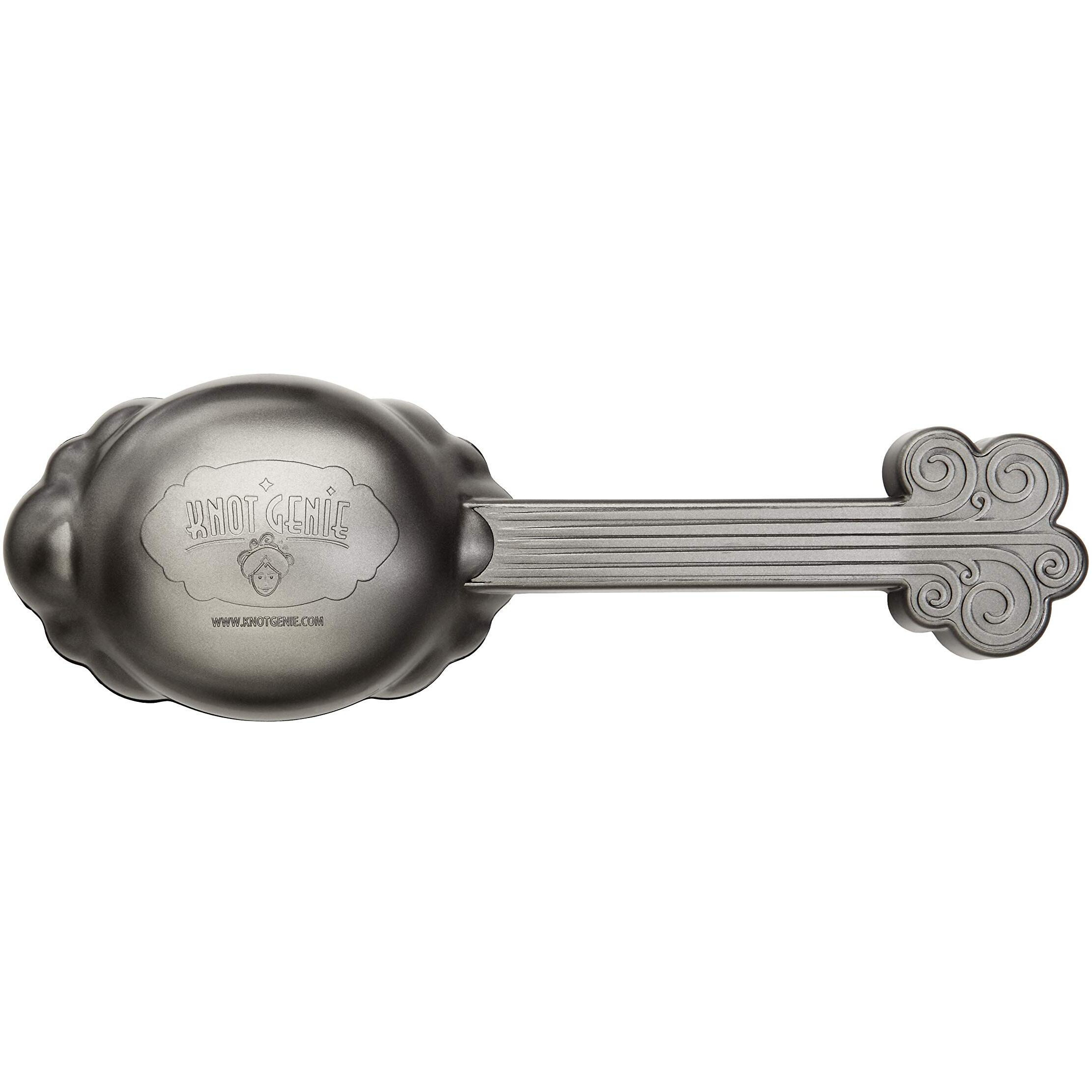 Knot Genie - Genie Supreme Detangling Brush, Soothing Silver