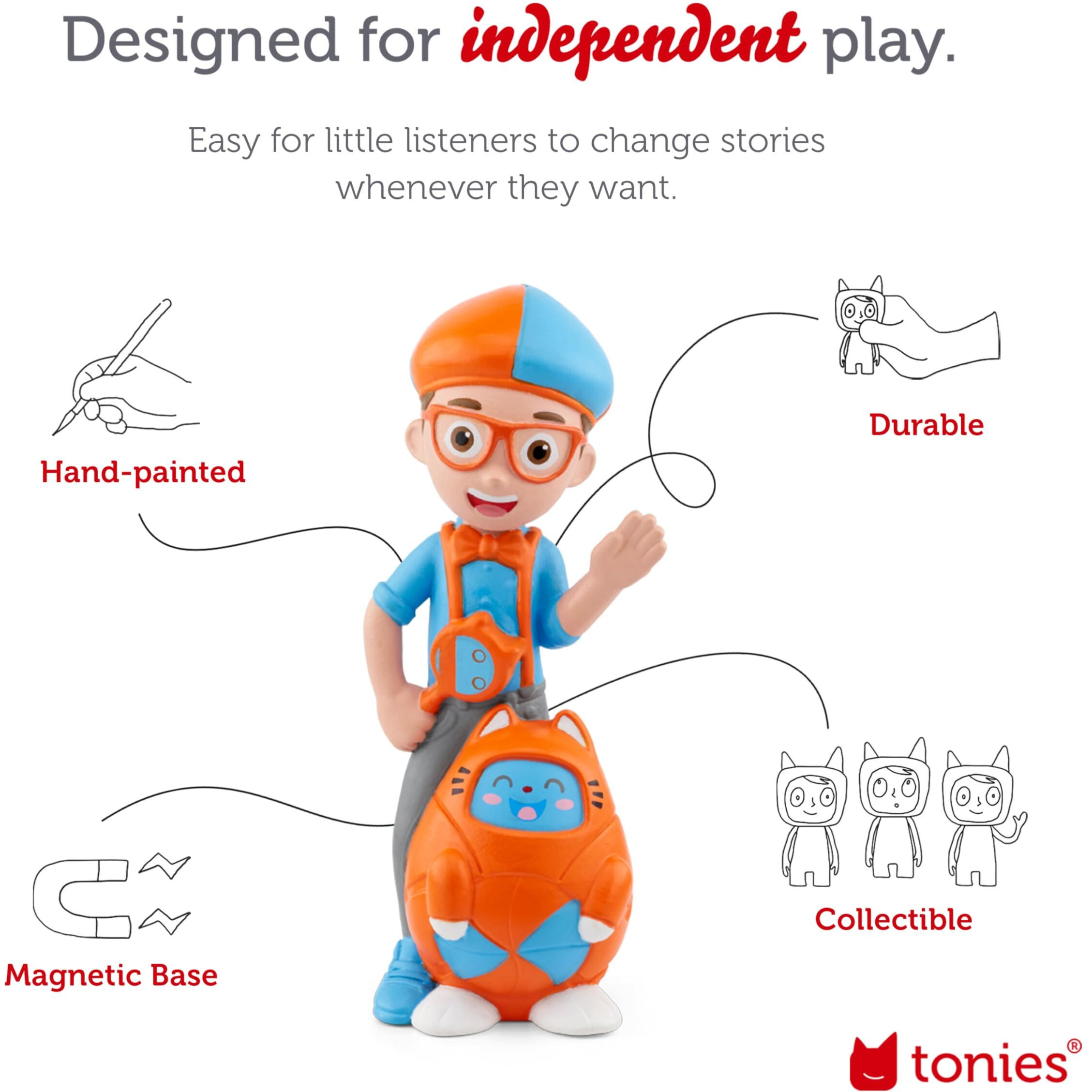Tonies Blippi Audio Play Character From Moonbug