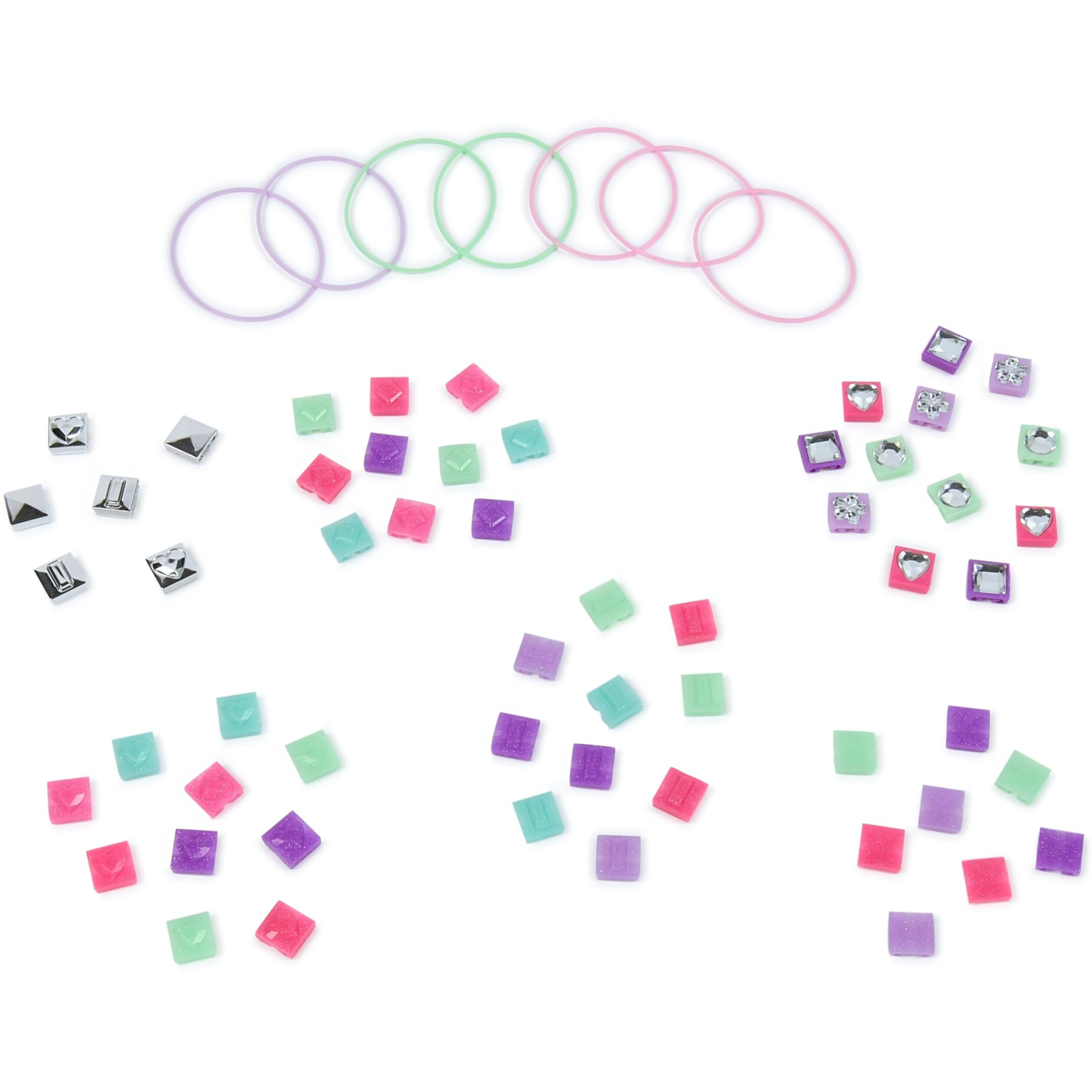 Cool Maker Popstyle Bracelet Maker Expansion Pack, 50+ Gem Beads, 3 Friendship Bracelets, Bracelet Making Kit, Diy Arts & Crafts Kids Toys For Girls