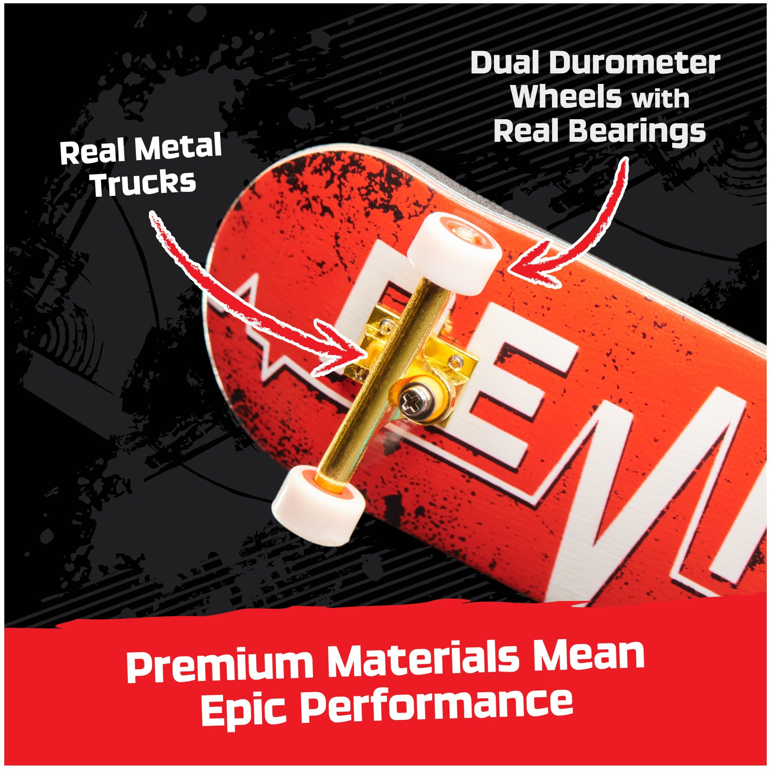 Tech Deck, Revive Pro Series Finger Board With Storage Display, Built For Pros Authentic Mini Skateboards, Kids Toys For Ages 6 And Up