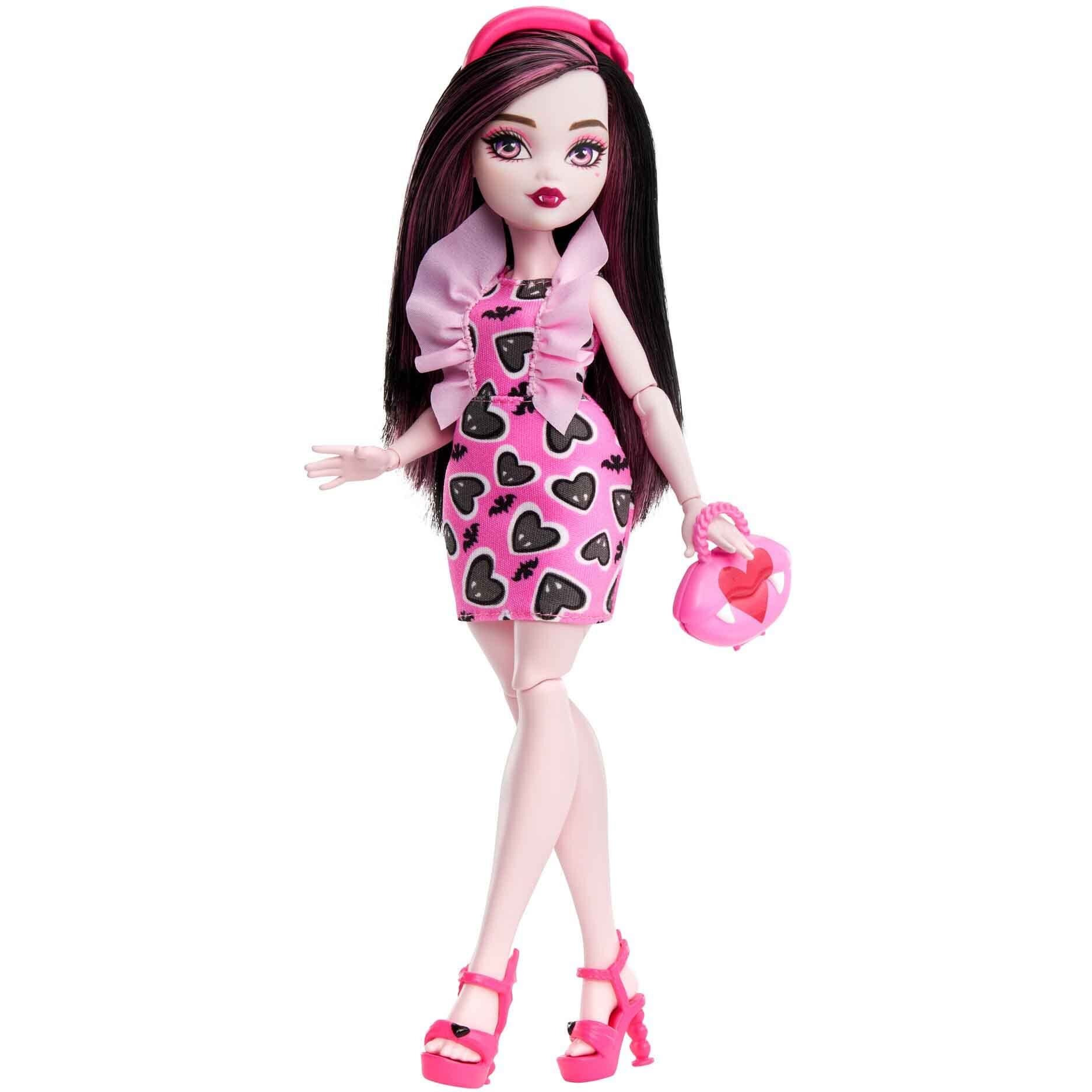 Monster High Draculaura Doll Features 10+ Flexible Joints For Girls Ages 4 And Up