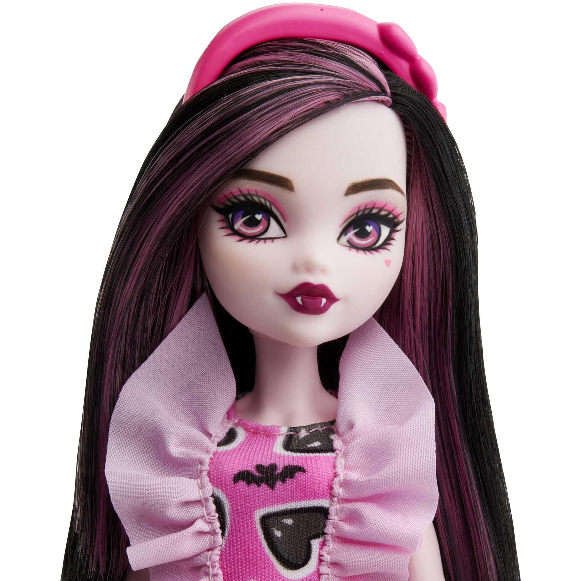 Monster High Draculaura Doll Features 10+ Flexible Joints For Girls Ages 4 And Up