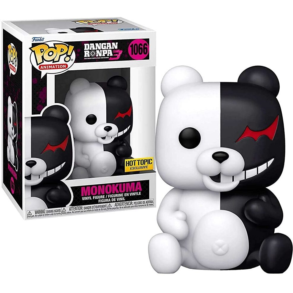 Funko Pop Animation 1066 Danganronpa 3 Monokuma Exclusive Vinyl Figure With Protector