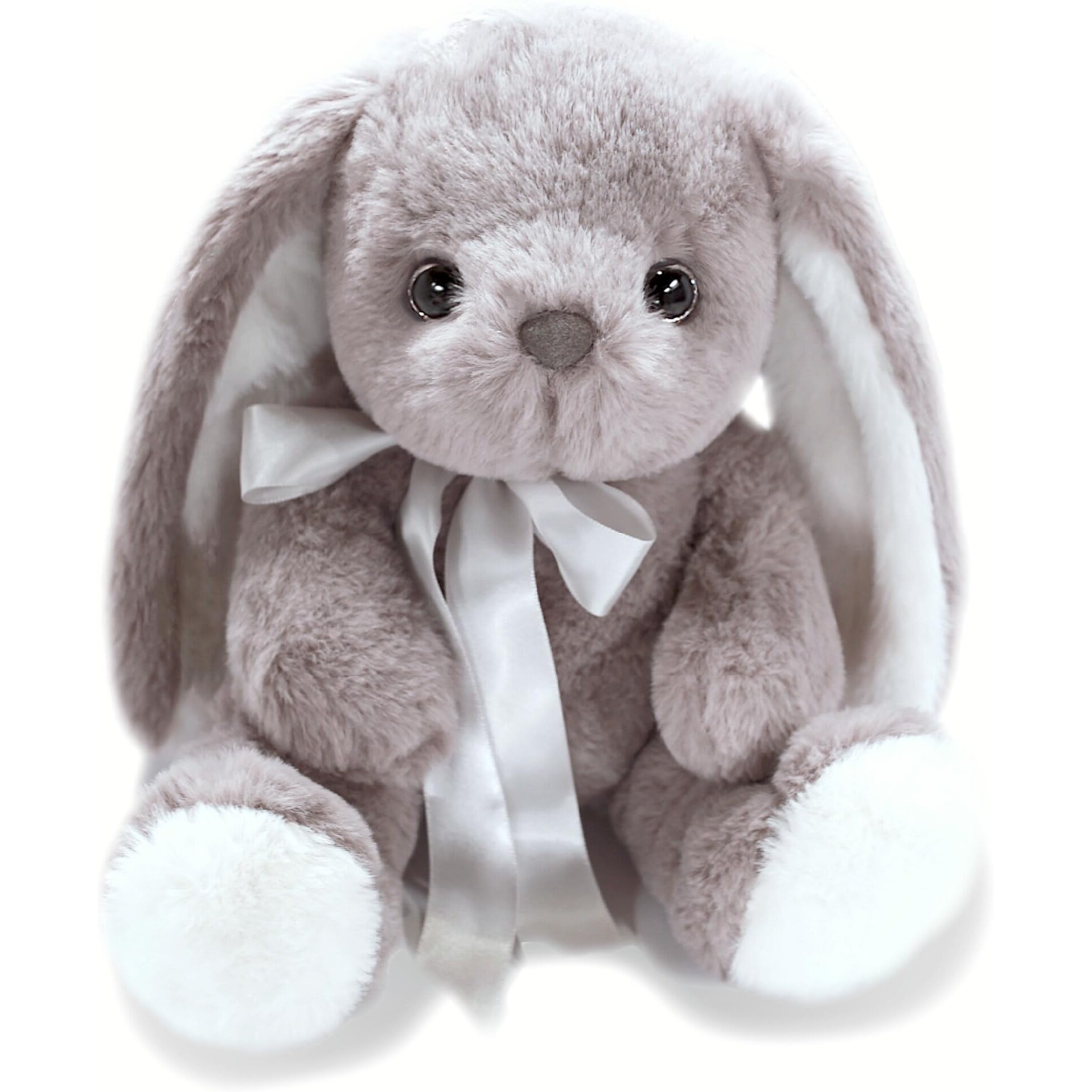 Uoozii Non-Shedding 12" | 2 Pounds Microwavable & Coolable Weighted Bunny Stuffed Animals Unscented Rabbit Weighted Plush Pillow Warmable Gift For Kids & Adults