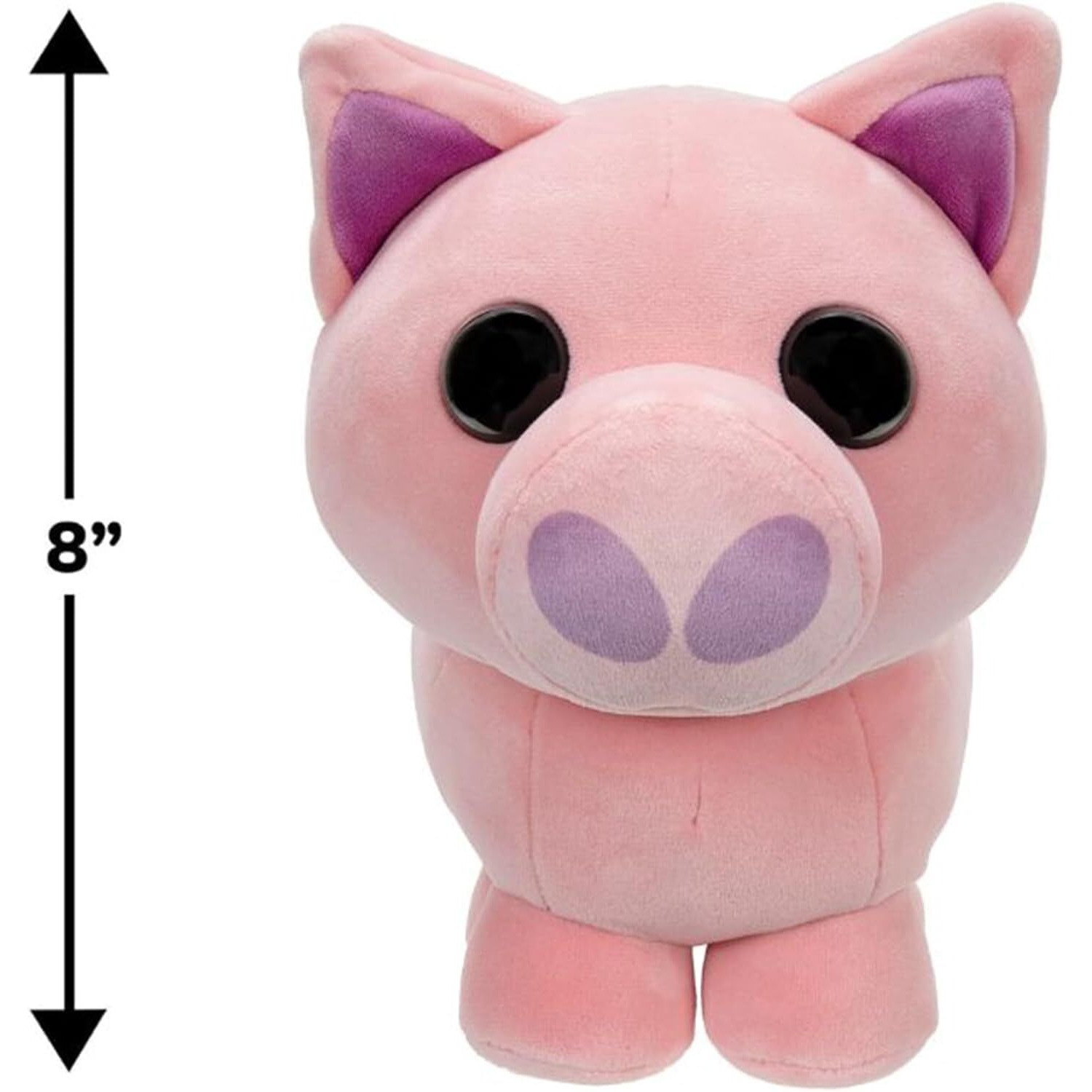 Adopt Me Collector Plush - Pig - Series 3 - Rare In-Game Stylization Plush - Exclusive Virtual Item Code Included - Toys For Kids Featuring Your Favorite Pet, Ages 6+