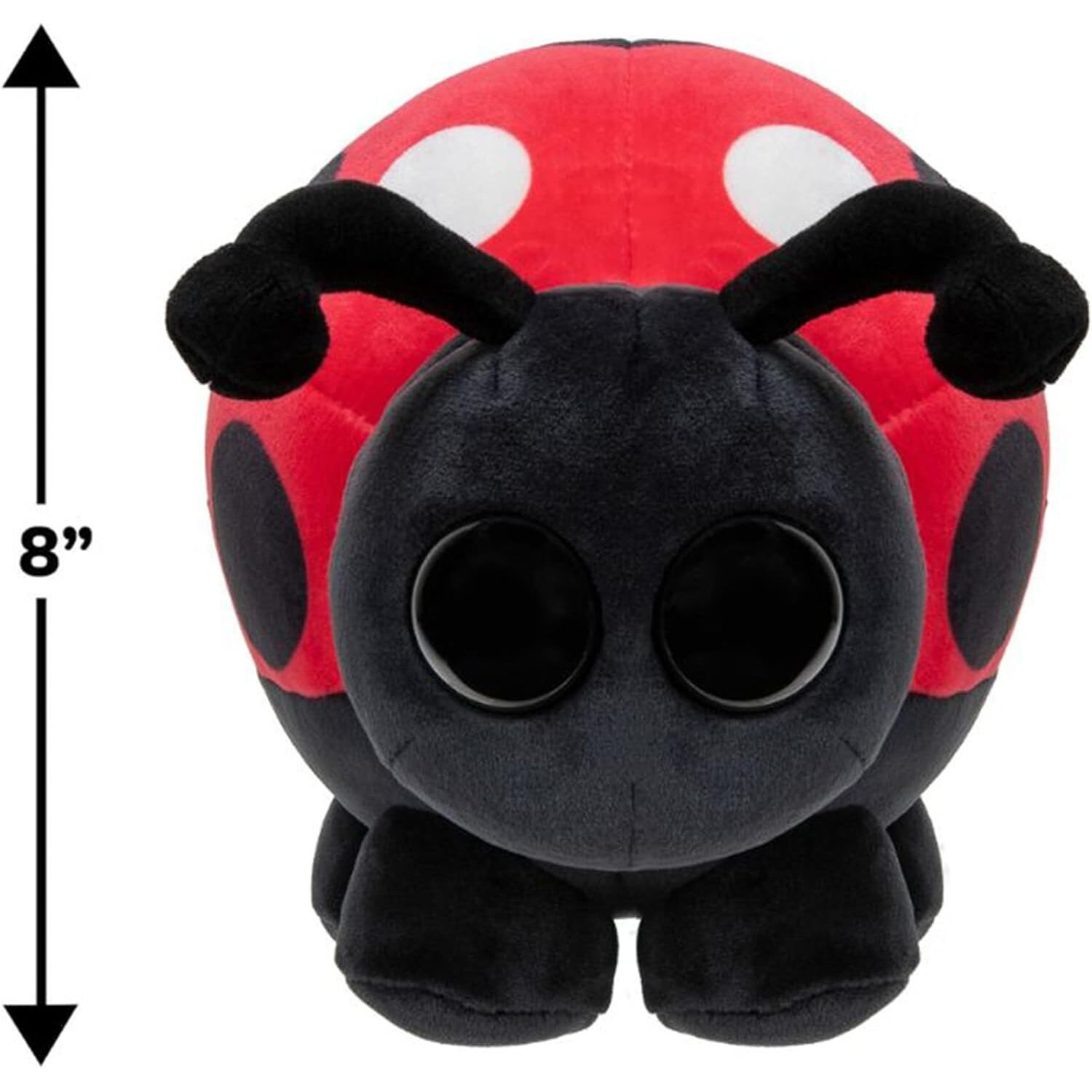 Adopt Me Collector Plush - Ladybug - Series 3 - Ultra-Rare In-Game Stylization Plush - Exclusive Virtual Item Code Included - Toys For Kids Featuring Your Favorite Pet, Ages 6+