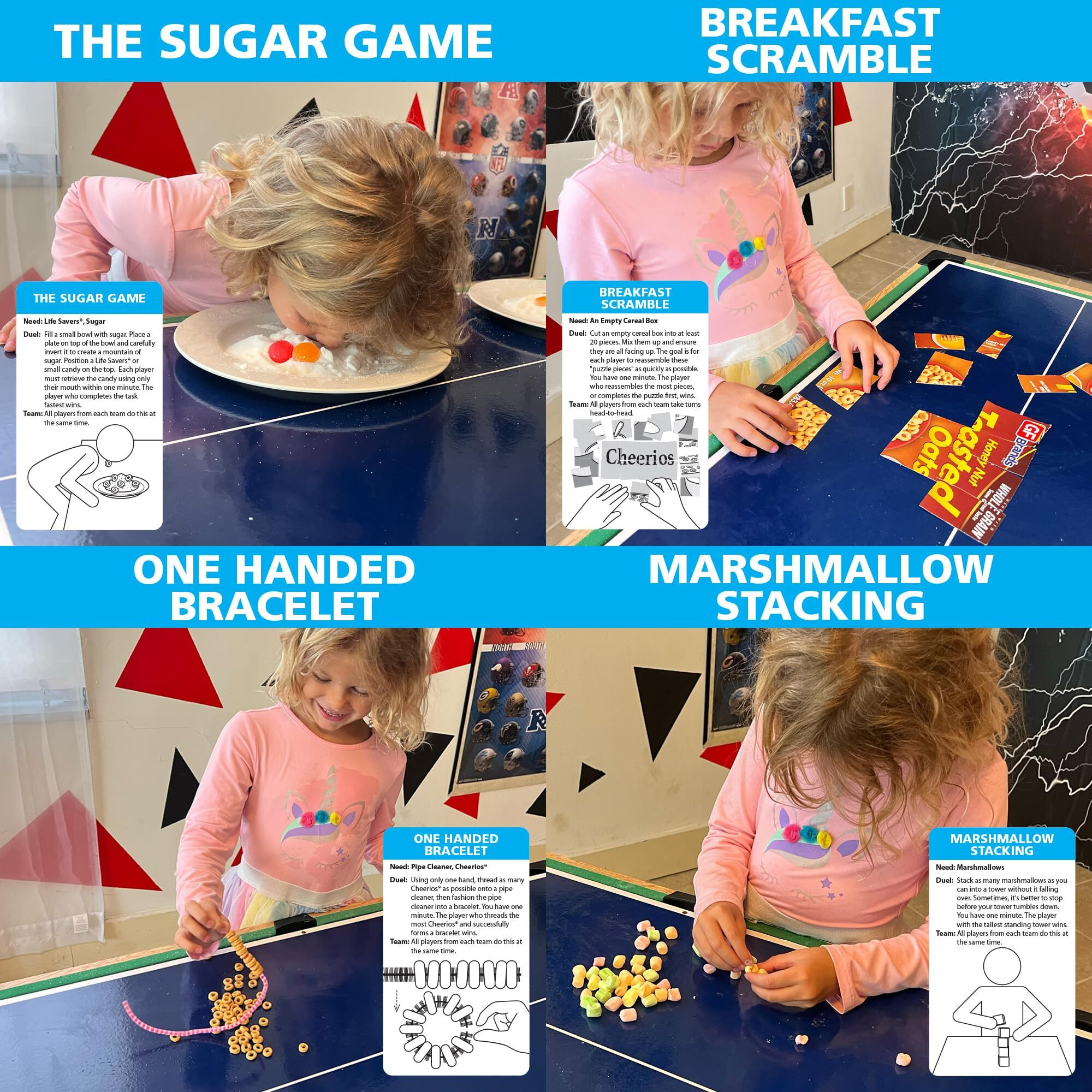 Minute Of Fun, Home Edition - 218 New Minute To Win It Challenges, Transform Everyday Household Items Into Games For Kids And Families, Birthday Gifts And Travel Is In Your Home