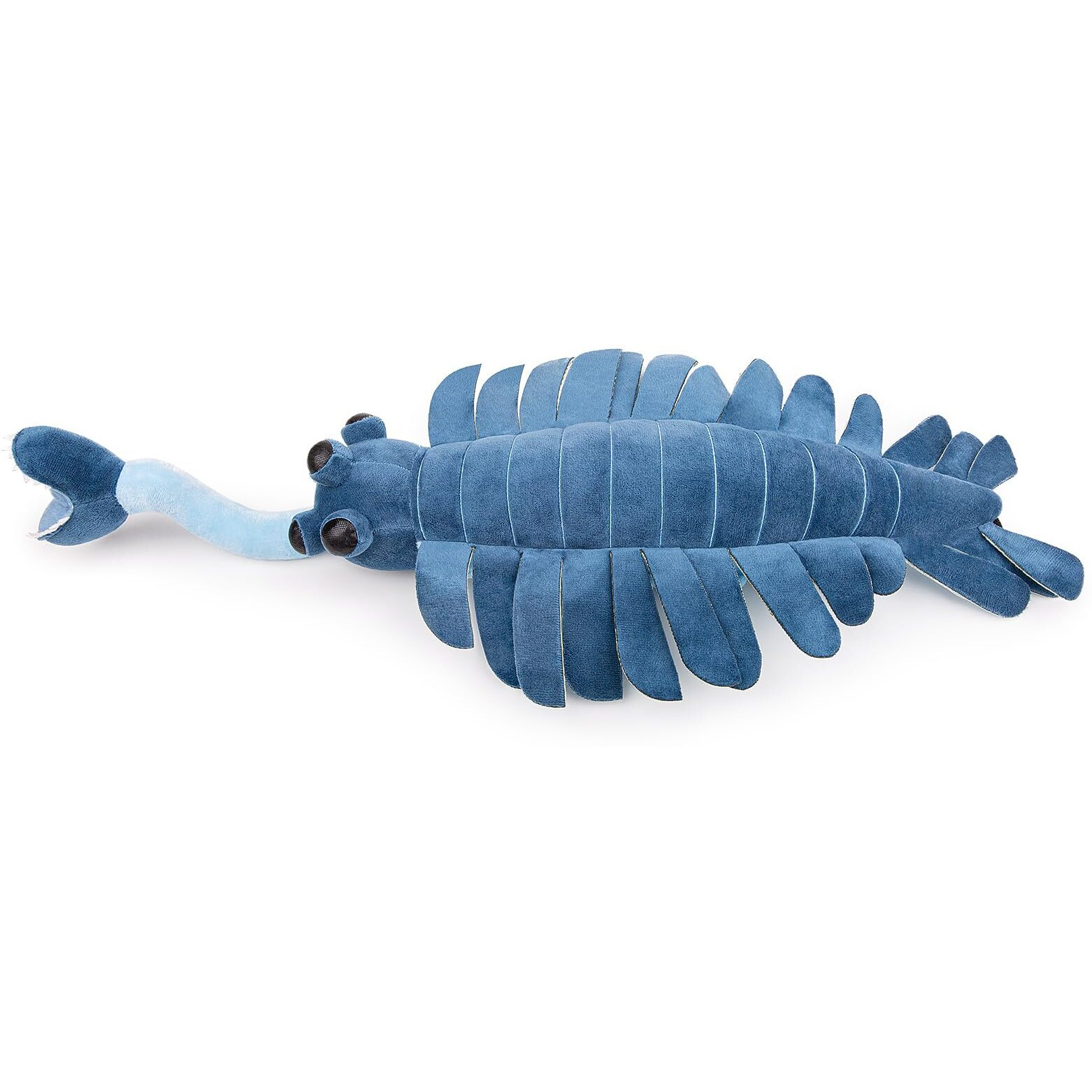 Zhongxin Made Realistic 25" Opabinia Regalis Plush Toy - Cambrian Sea Creature For Kids