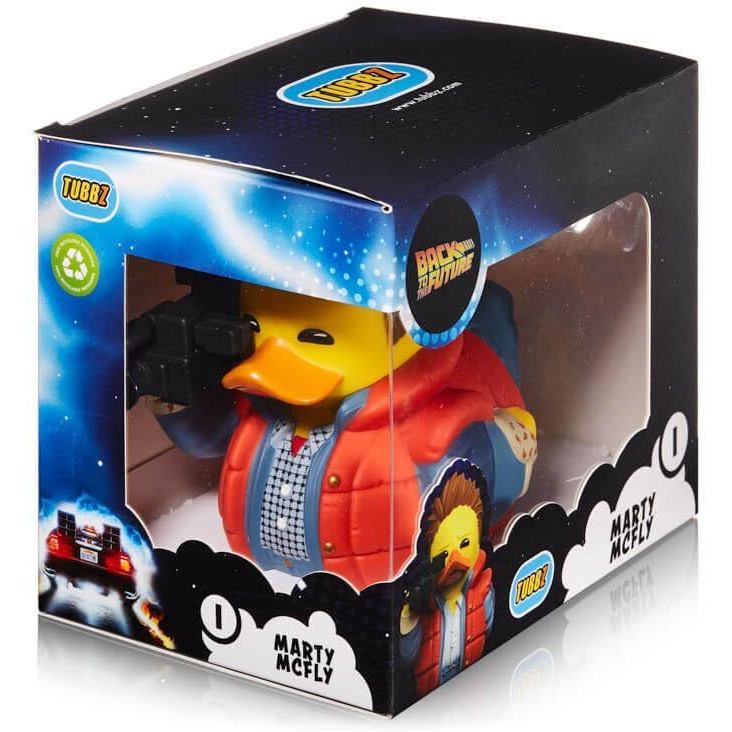 Tubbz Boxed Edition Marty Mcfly Collectible Vinyl Rubber Duck Figure - Official Back To The Future Merchandise - Tv, Movies & Video Games