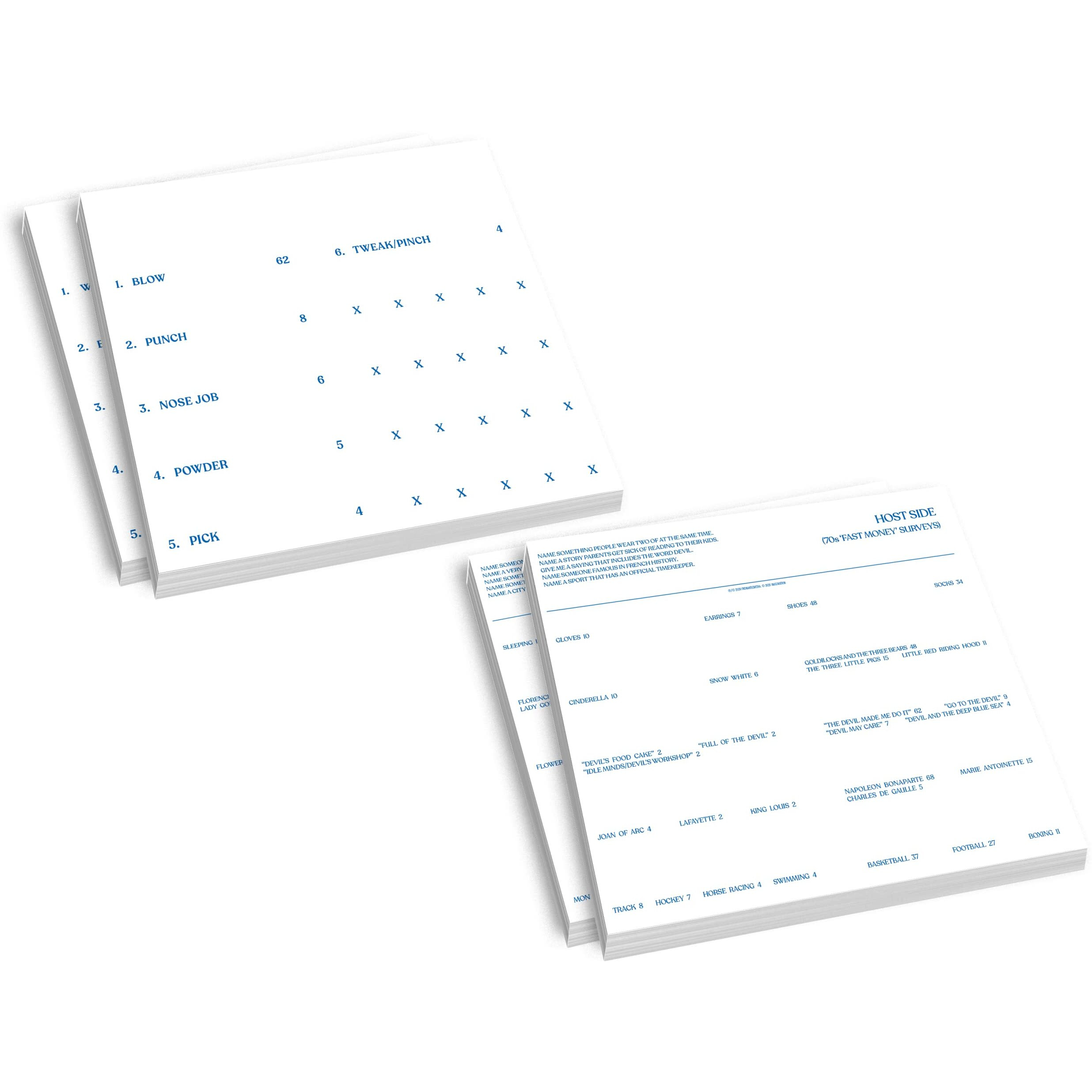 Family Feud Retro Edition Card Game, 1970S Episodes Questions & Answers, Party Game With Classic Twist, Traditional Gummed Pad With Survey Questions, Retro Scoreboard, Kick It Old School Style