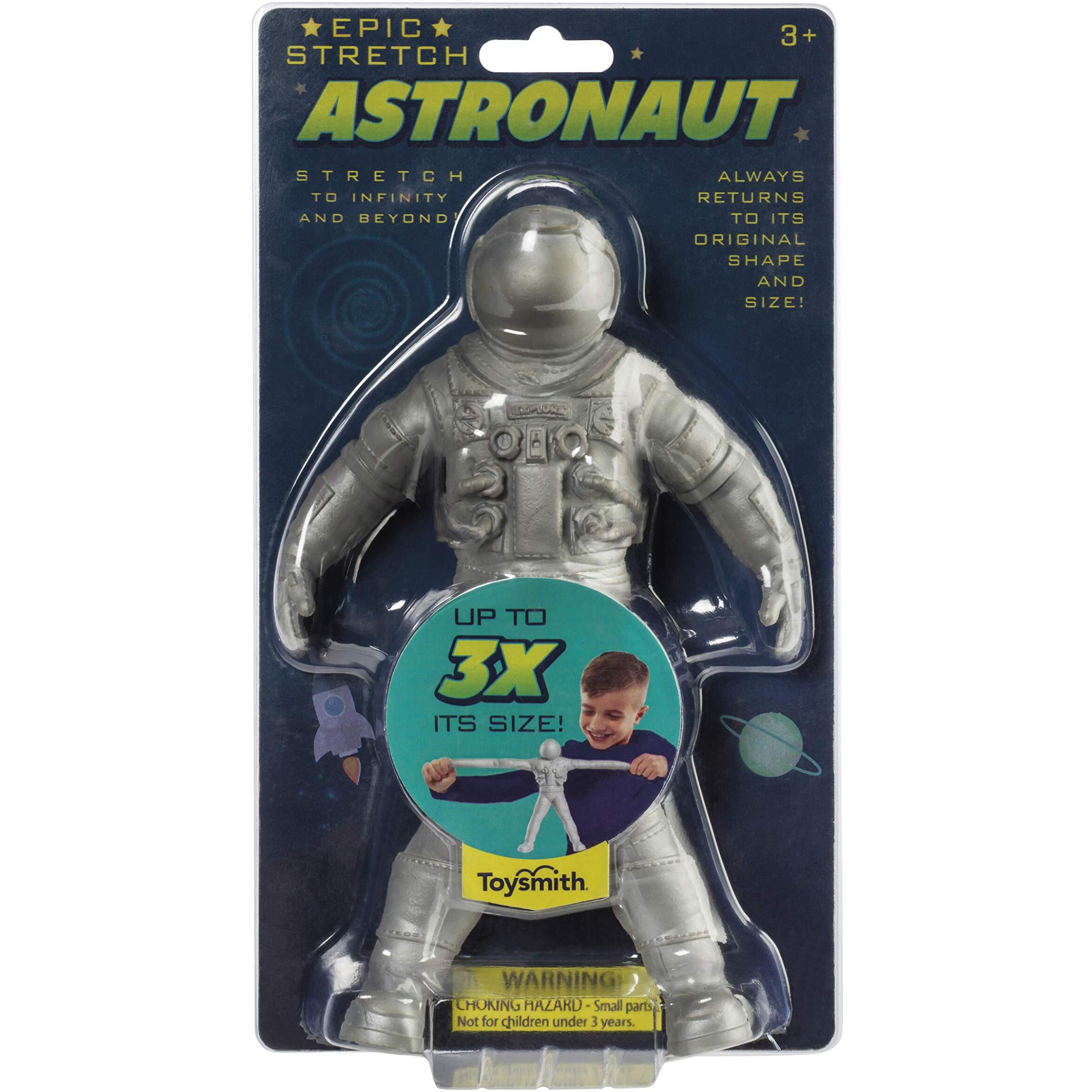 Epic Toysmith Stretch Astronaut, Stretches Up To 24 Inches - For Boys & Girls Ages 3+