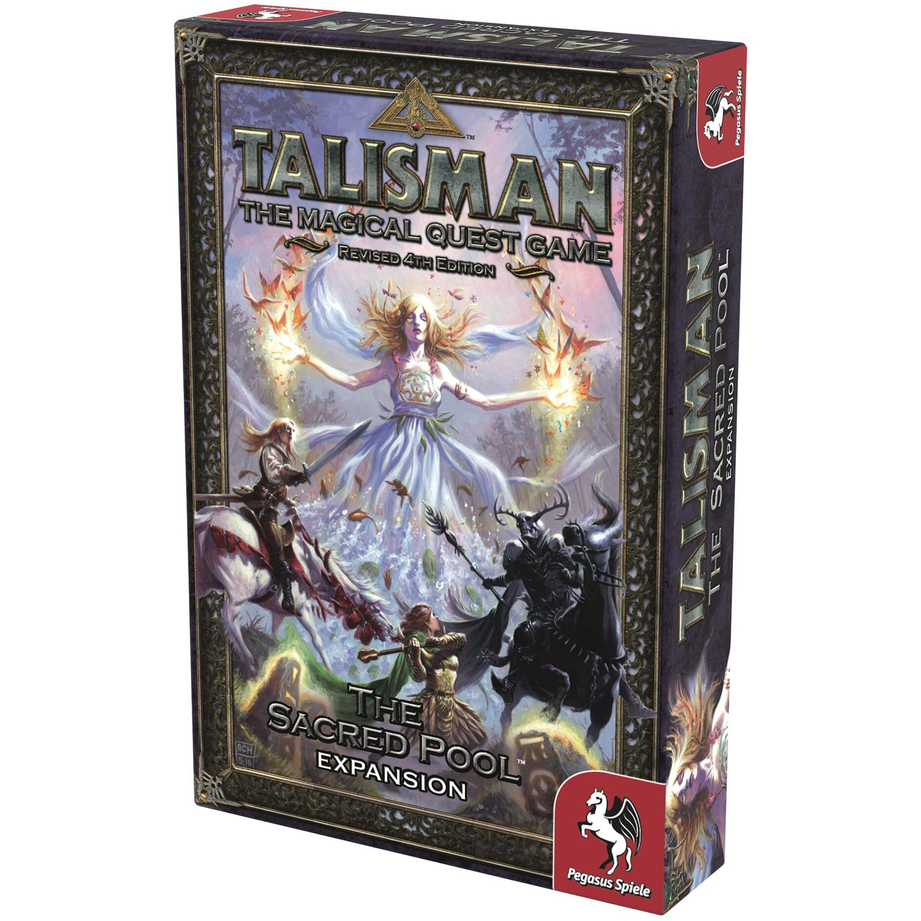 Pegasus Spiele Talisman The Sacred Pool Board Game Purple