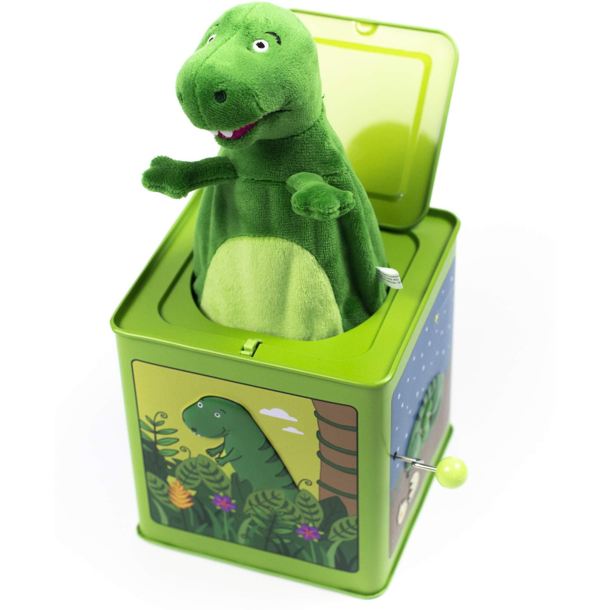 Jack Rabbit Creations, Inc. Dinosaur Jack In The Box