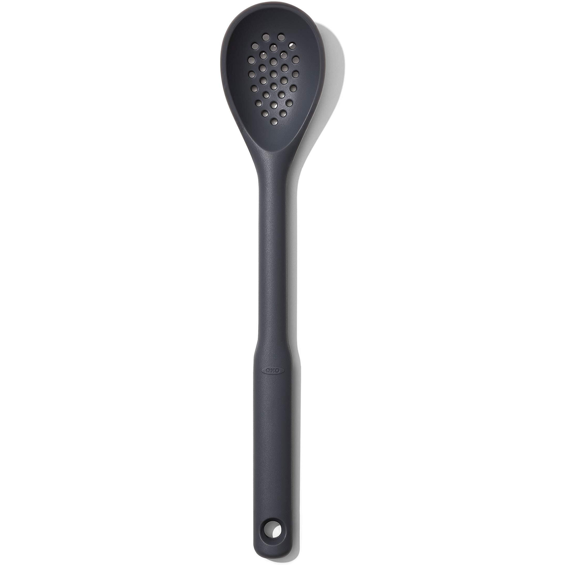 Oxo Good Grips Silicone Slotted Spoon, UsOne Size, Peppercorn