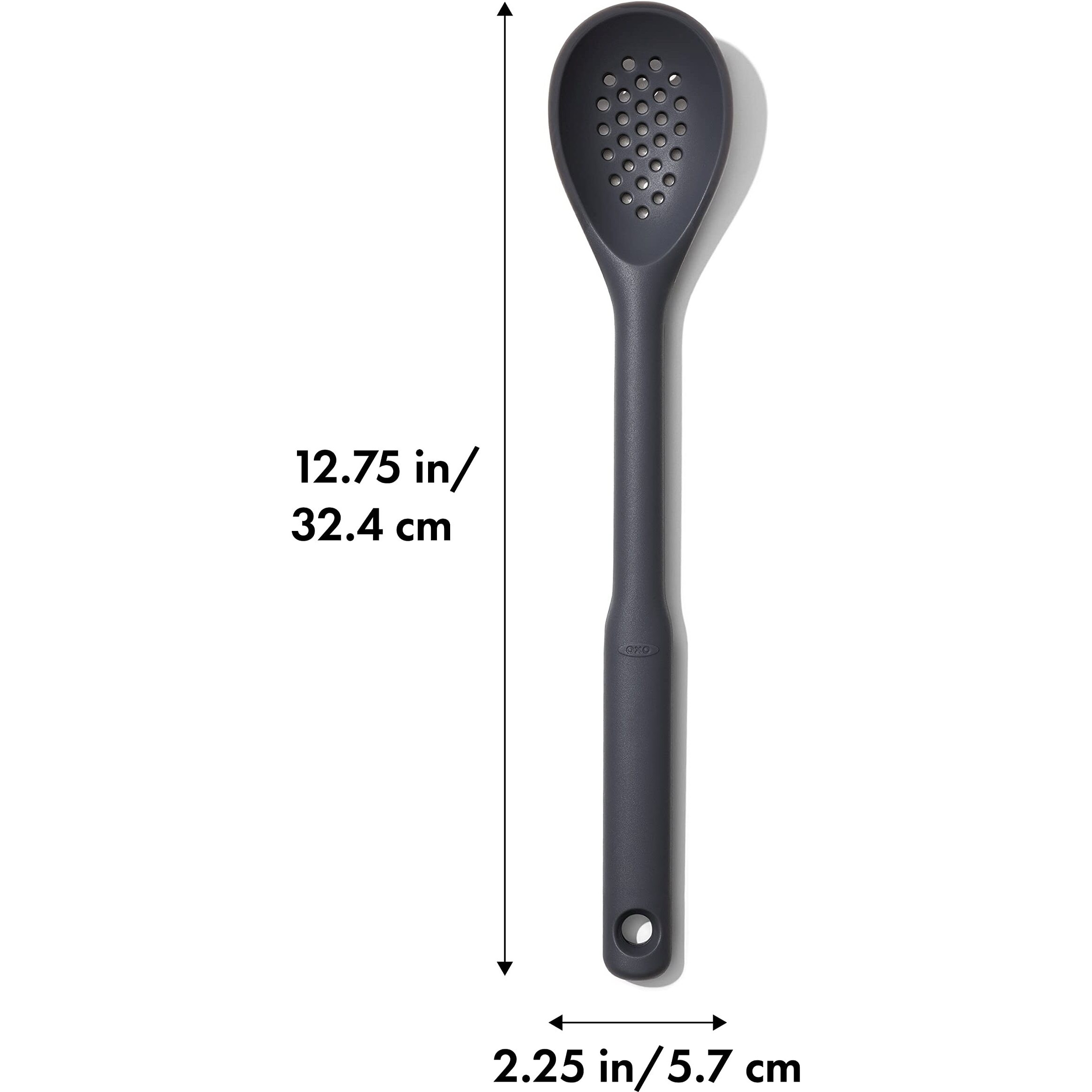 Oxo Good Grips Silicone Slotted Spoon, UsOne Size, Peppercorn