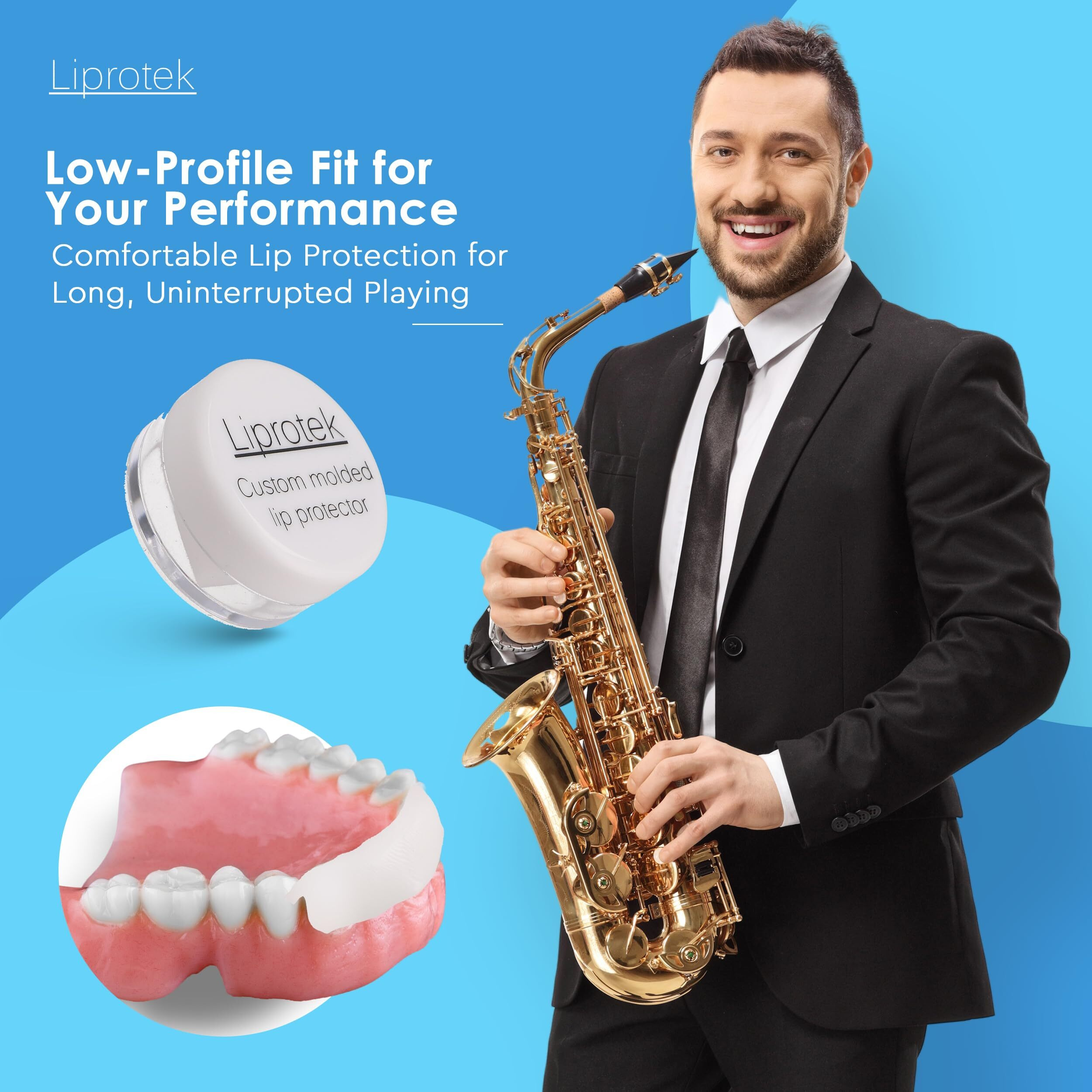 Liprotek || Custom Fitting Lip Protector For Woodwind Players || Thin And Durable