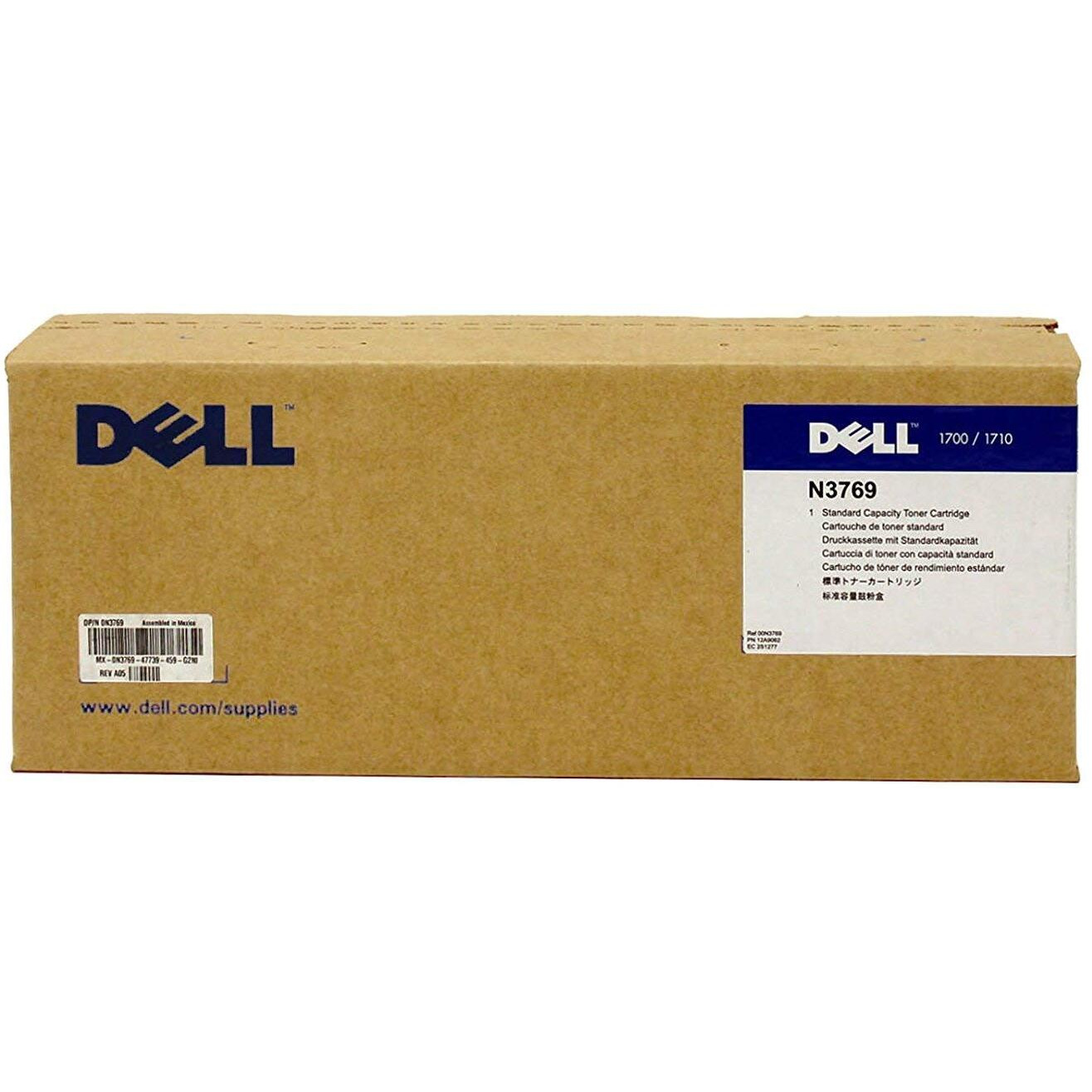Dell N3769 Black Toner Cartridge 1700N/1710N Laser Printer
