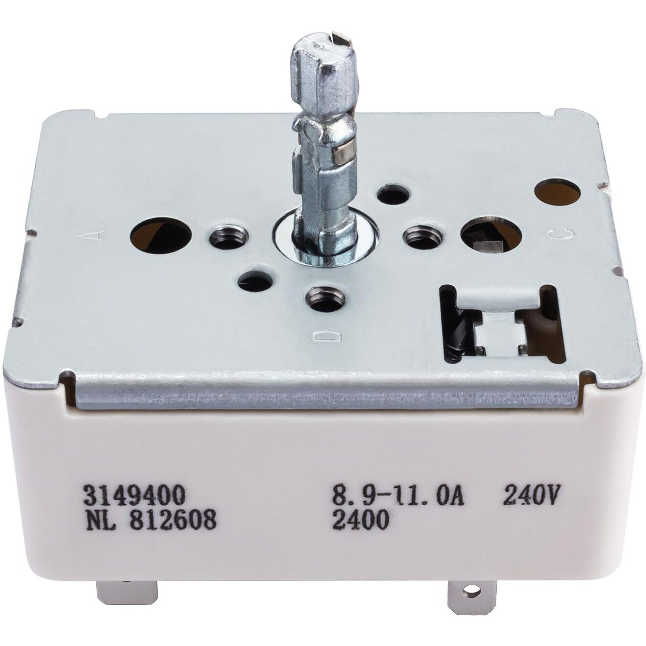 Superdi 3148954 Wp3149400 Wp3149404 3148953 3148954 Infinite Range Switch Fits For Whirlpool Am-Ana Stove Parts 3149400, 9148953, 311859, 310180, Ps11740783, Wp3149400Vp,Es9400,3149404,812608