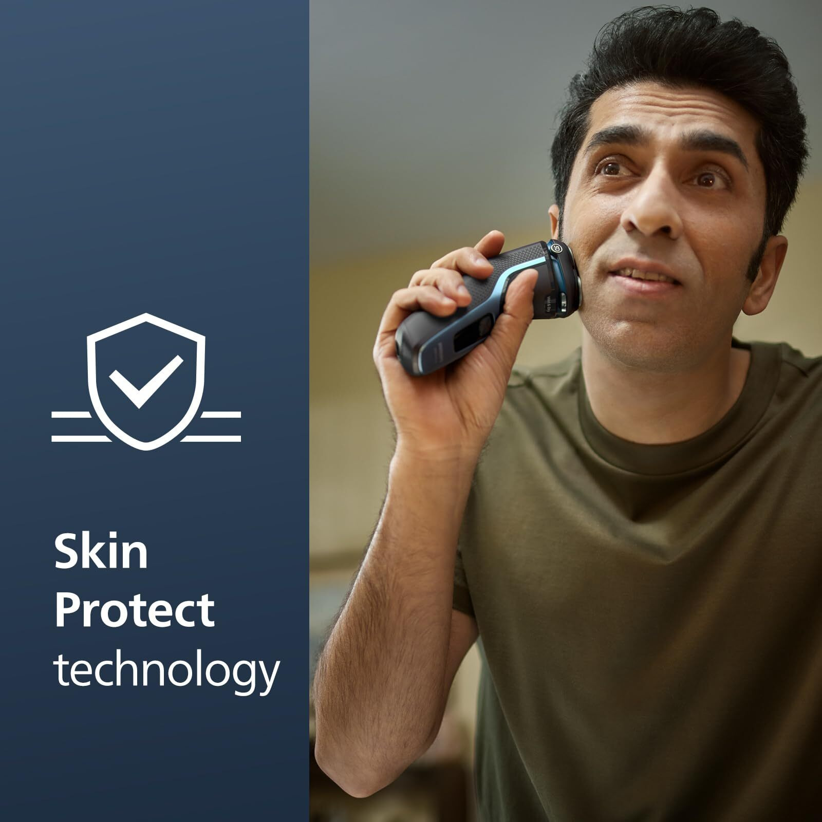 Philips Norelco Shaver 3600, Rechargeable Wet & Dry Electric Shaver With Pop-Up Trimmer, Travel Storage Pouch And Protective Cap, S3243/91