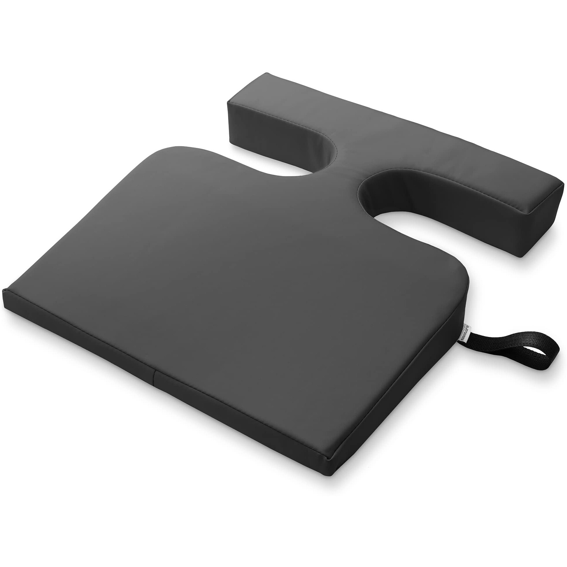 Saloniture Women's Comfort Cushion - Massage Table Wedge Bolster Pillow, Black