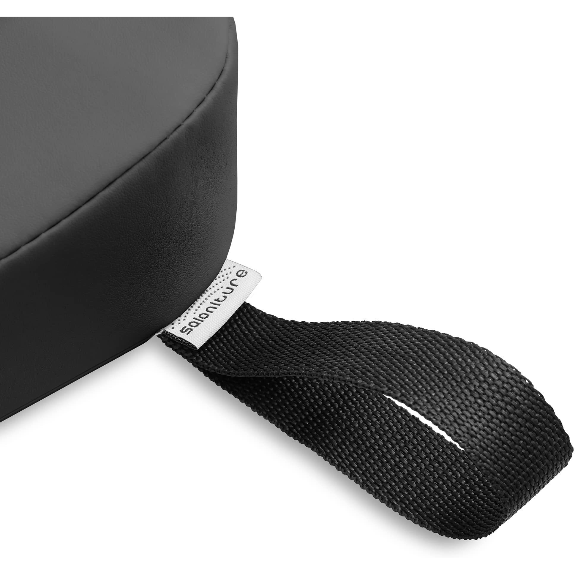 Saloniture Women's Comfort Cushion - Massage Table Wedge Bolster Pillow, Black