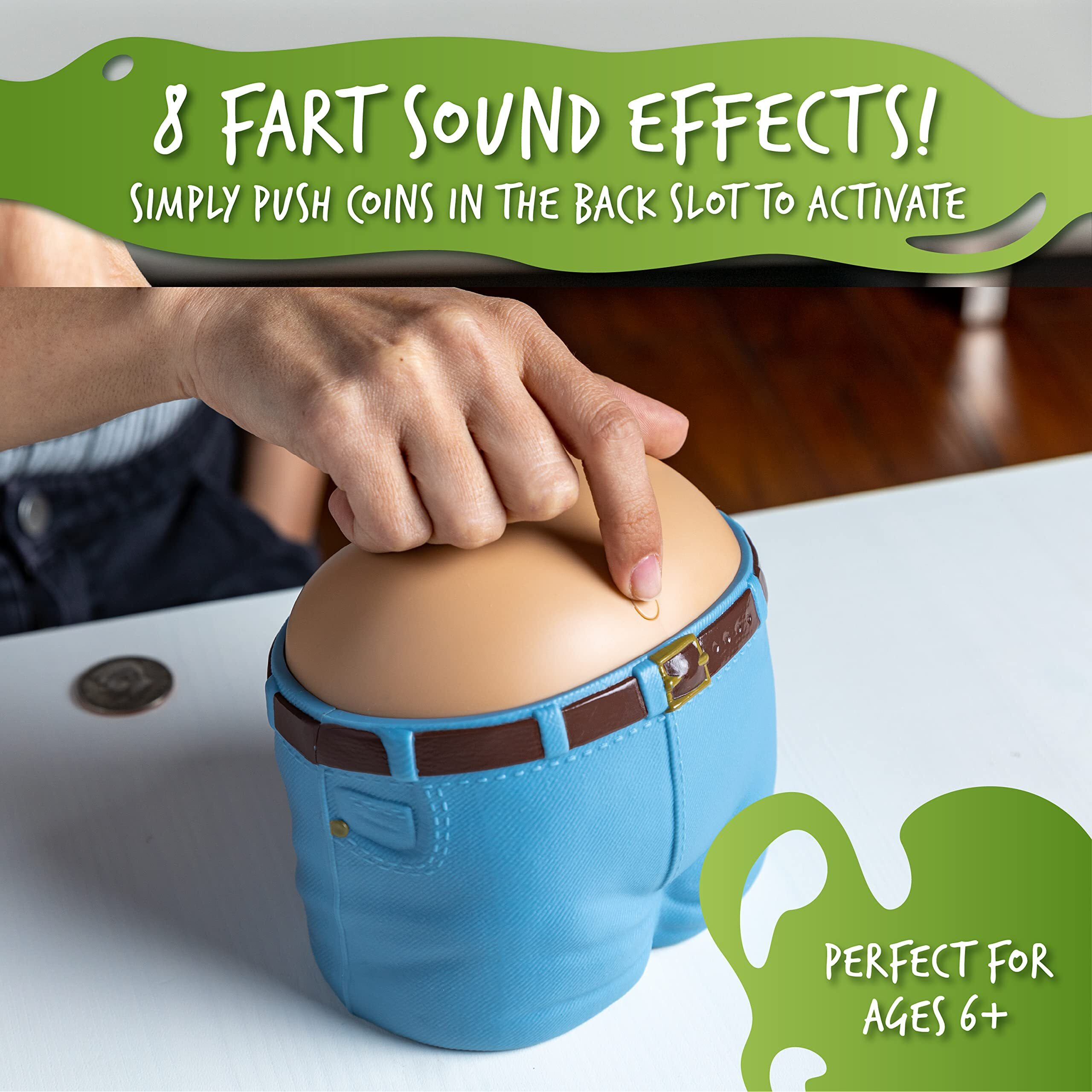 Paladone Farting Money Bank - Hilarious Gag Gift With 8 Different Fart Sounds