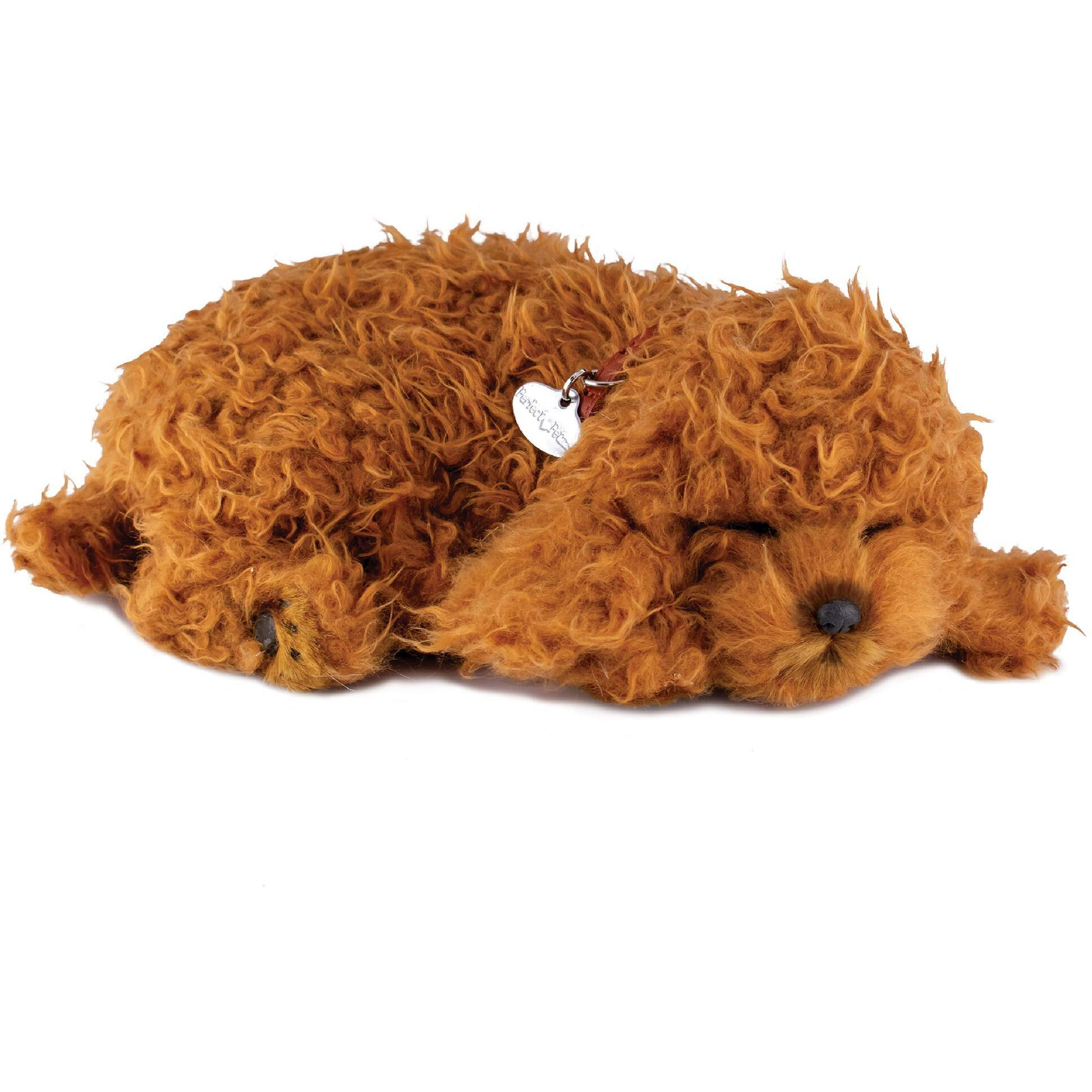 Perfect Petzzz - Original Petzzz Poodle, Realistic Lifelike Stuffed Interactive Pet Toy, Companion Pet Dog With 100% Handcrafted Synthetic Fur