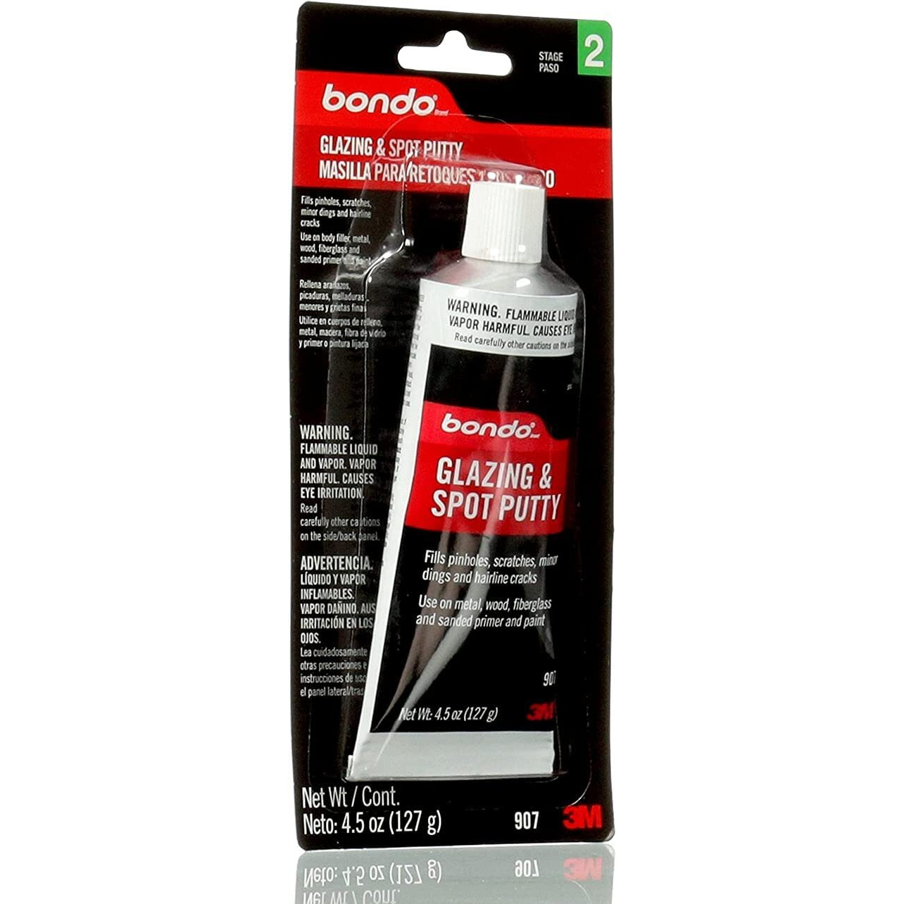 Bondo 4.5Oz Glazing And Spot Putty 907 (1 Count)