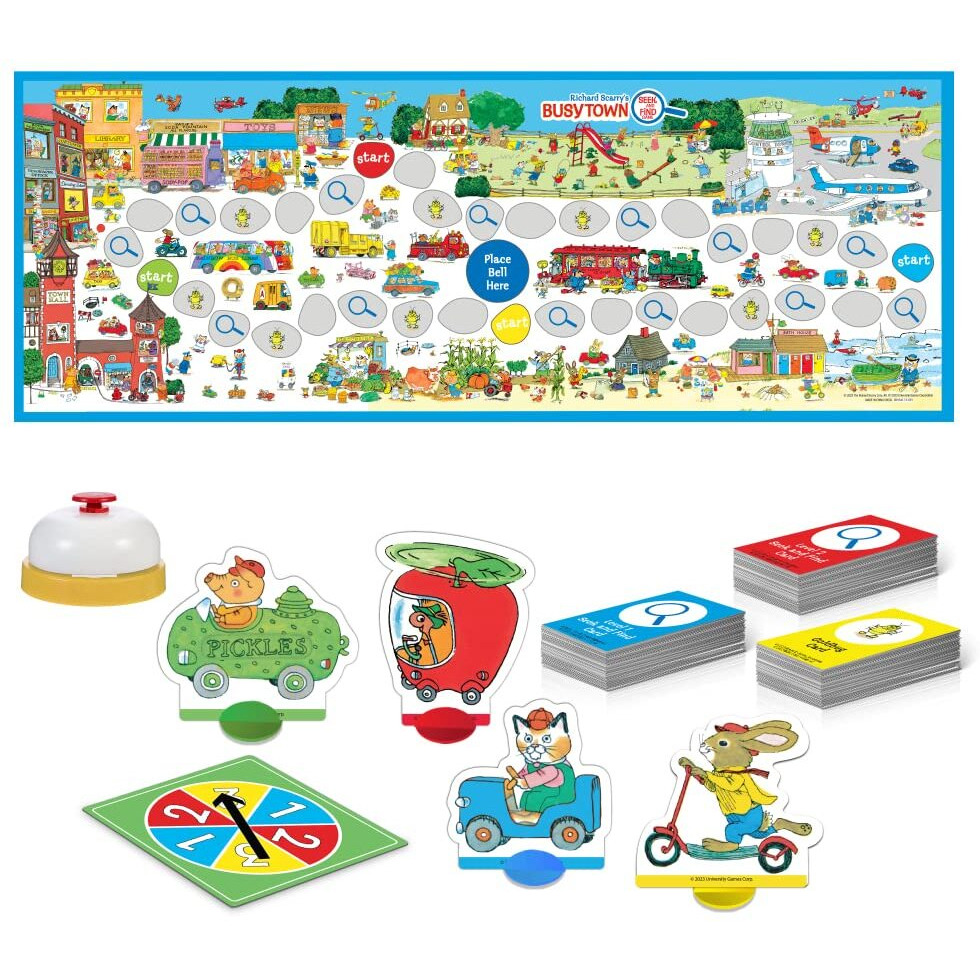 Briarpatch, Richard Scarry's Busytown Seek And Find Adventure Game Engaging Learning Experience For Ages 3 And Up