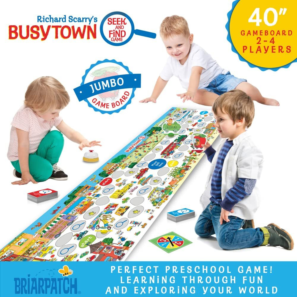 Briarpatch, Richard Scarry's Busytown Seek And Find Adventure Game Engaging Learning Experience For Ages 3 And Up