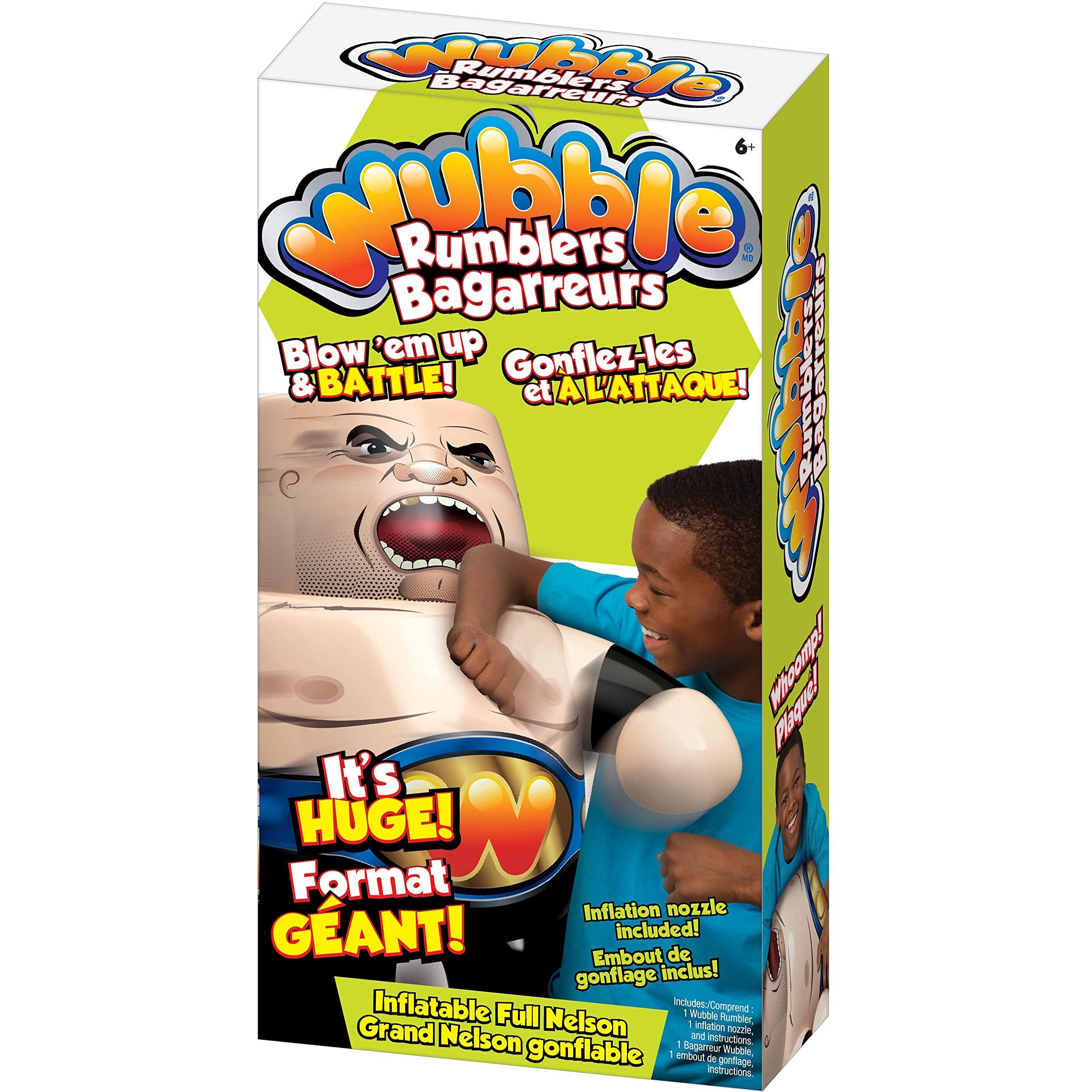 Wubble Rumblers Inflatable Wrestler - Full Nelson