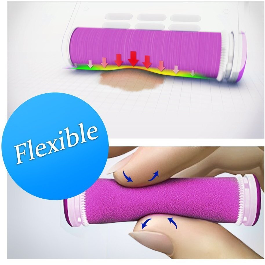 Emjoi Micro-Pedi 3D Power Callus Remover (Twice As Effective, With Unique 3D Motion)