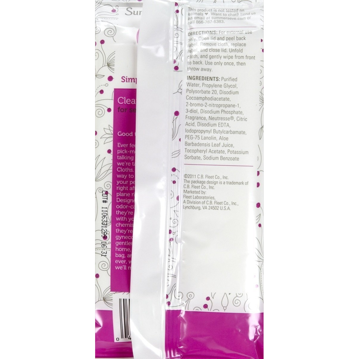 Summer's Eve Cleansing Cloths For Sensitive Skin-32 Ct