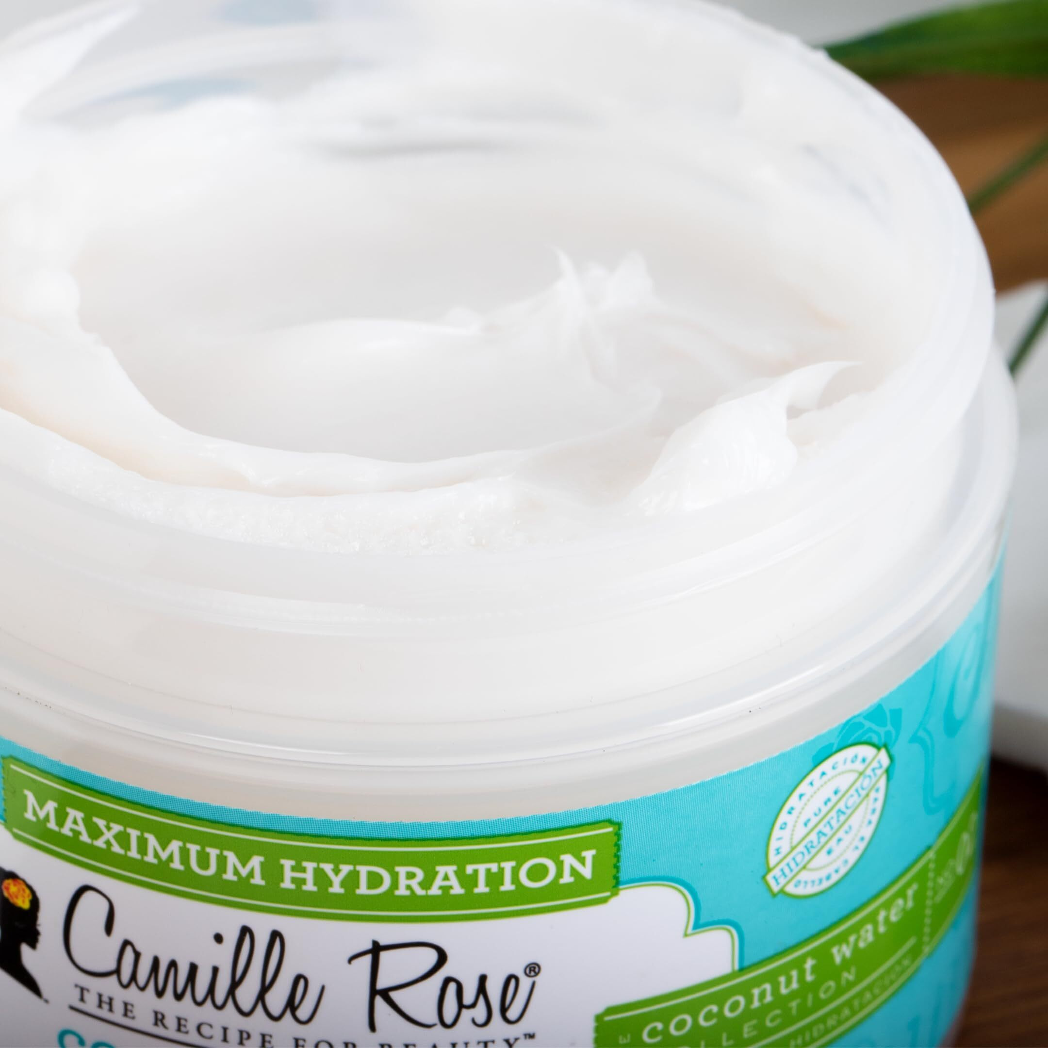 Camille Rose Coconut Water Curl Coating Cowash, 12 Oz