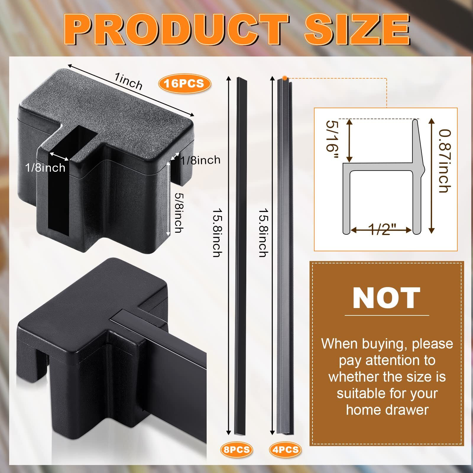 28 Pcs Hanging File Rail Clip Set 4 Pieces Plastic File Cabinet Rails 8 Pieces File Clips 16 Pieces Hanging Folder Bars File Cabinet Inserts Hanging File Folder Frame File Hangers For File Cabinets