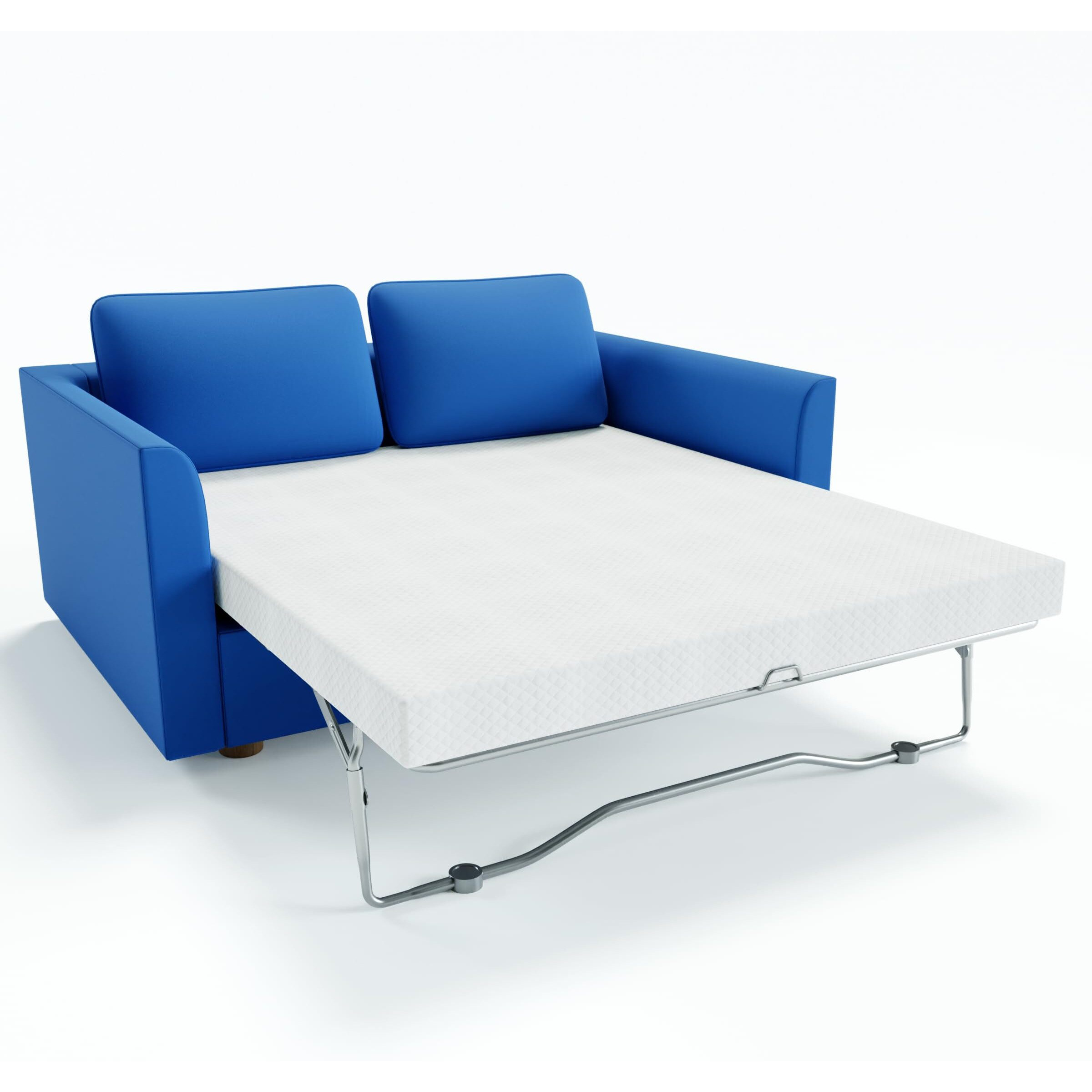 Rhyme Source 4.5 Inch Cold Gel Memory Foam Sofa Bed Mattress Replacement For Sleeper Sofa And Couch Beds Full Size Sofa Certipur-Us Certified (Sofa Not Included)