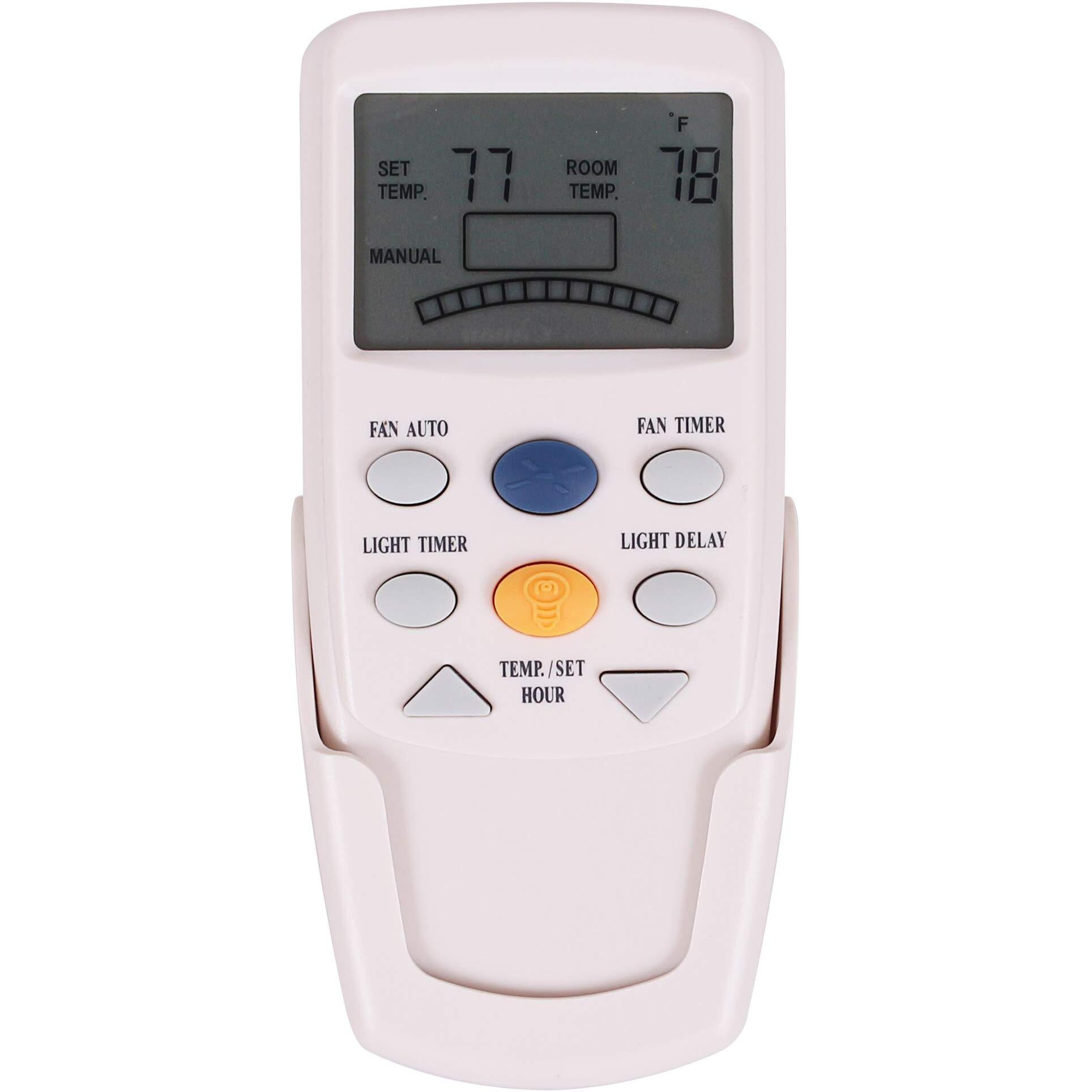 Eogifee Ceiling Fan Remote Control Of Replacement Of Hampton Bay Fan9T Thermostatic Remote Control With Fan Timer Only Remote