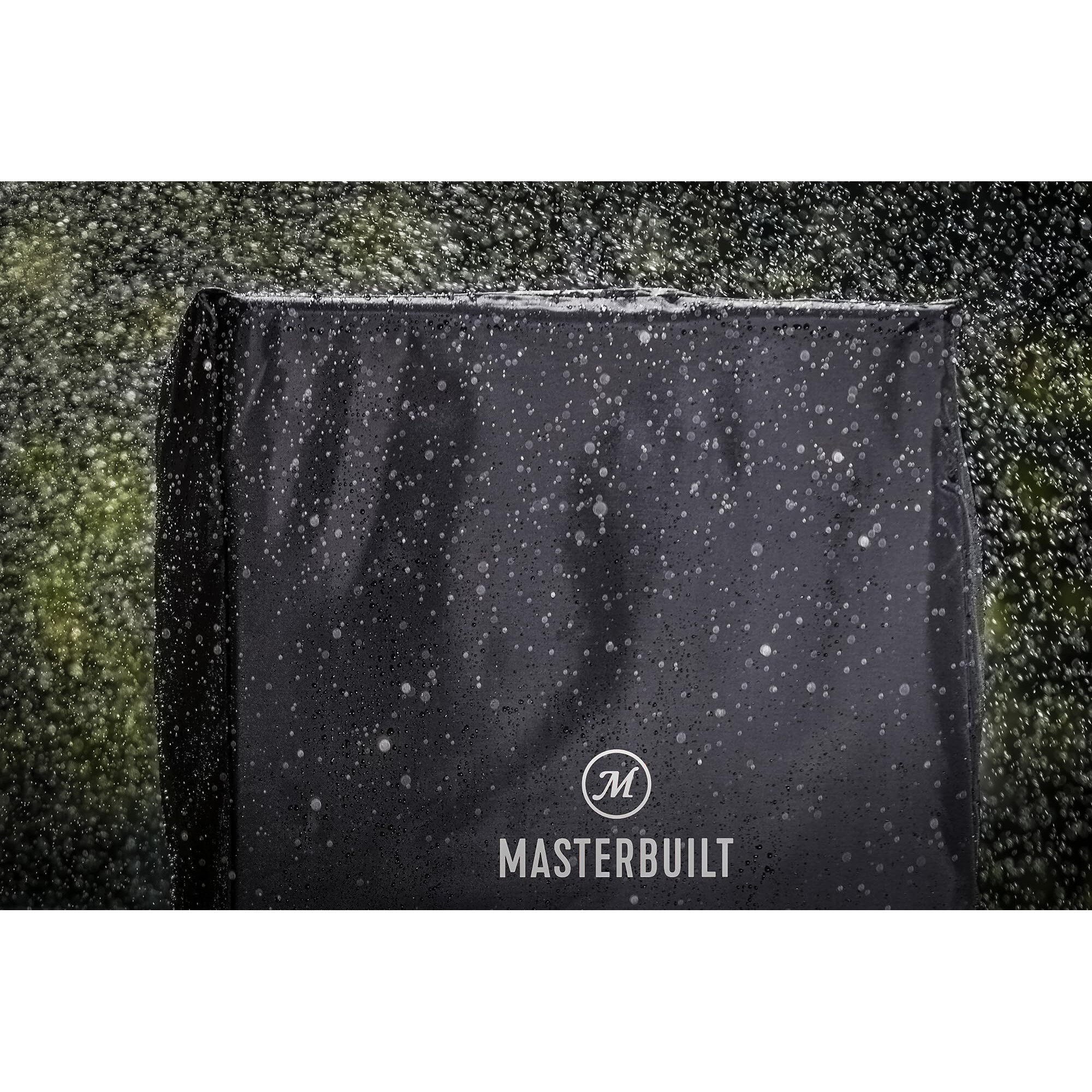 Masterbuilt 40-Inch Vertical Bbq Smoker Weather-Resistant Polyester Cover To Fit All Masterbuilt 40-Inch Vertical Smokers In Black, Model Mb20080210