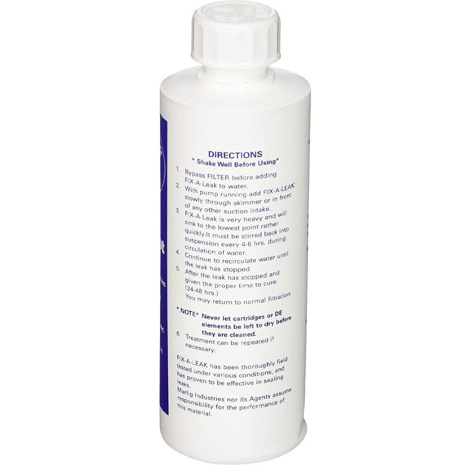 Marlig Industries Fix Pool Leak Sealer-8 Oz
